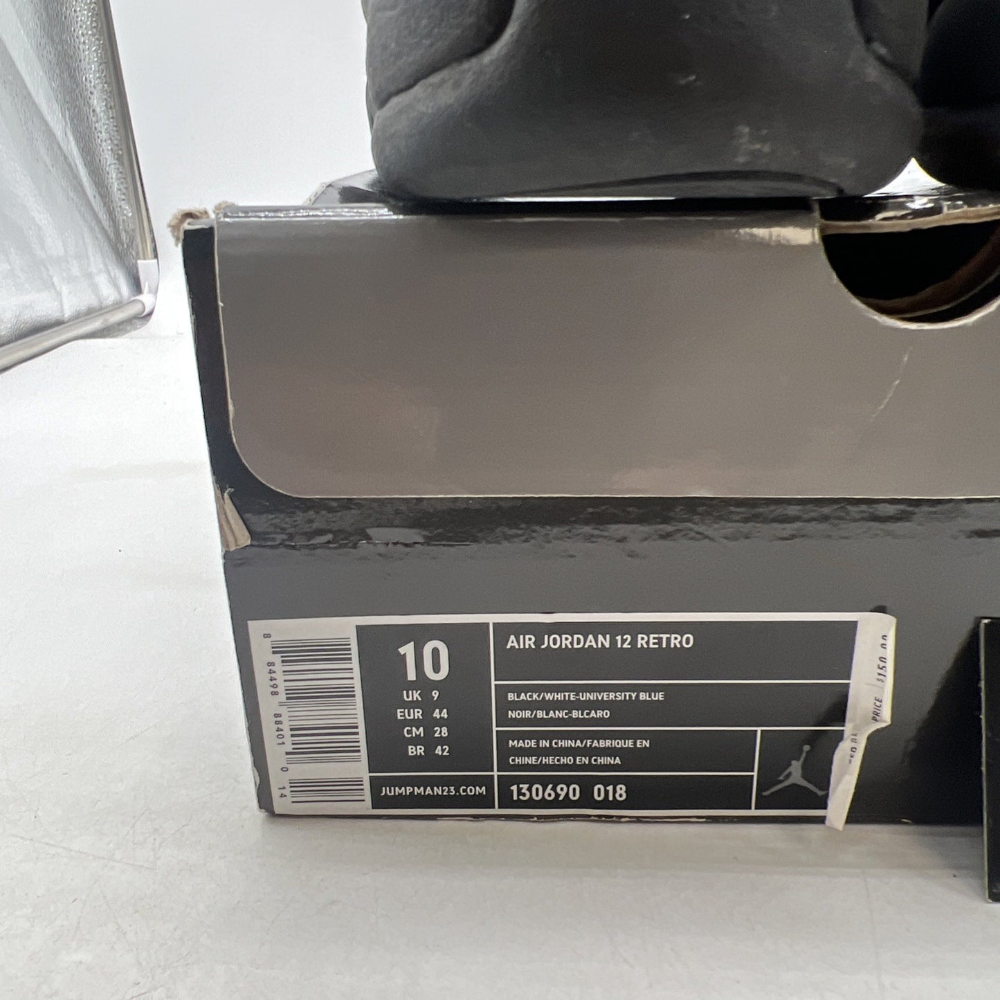 Size 10 - Air Jordan 12 Retro 2009 Nubuck (130690-018)