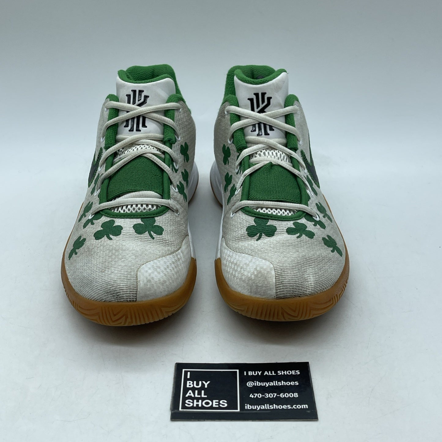 Size 9 - Nike Kyrie Flytrap 2 Celtics (AO4436-100)