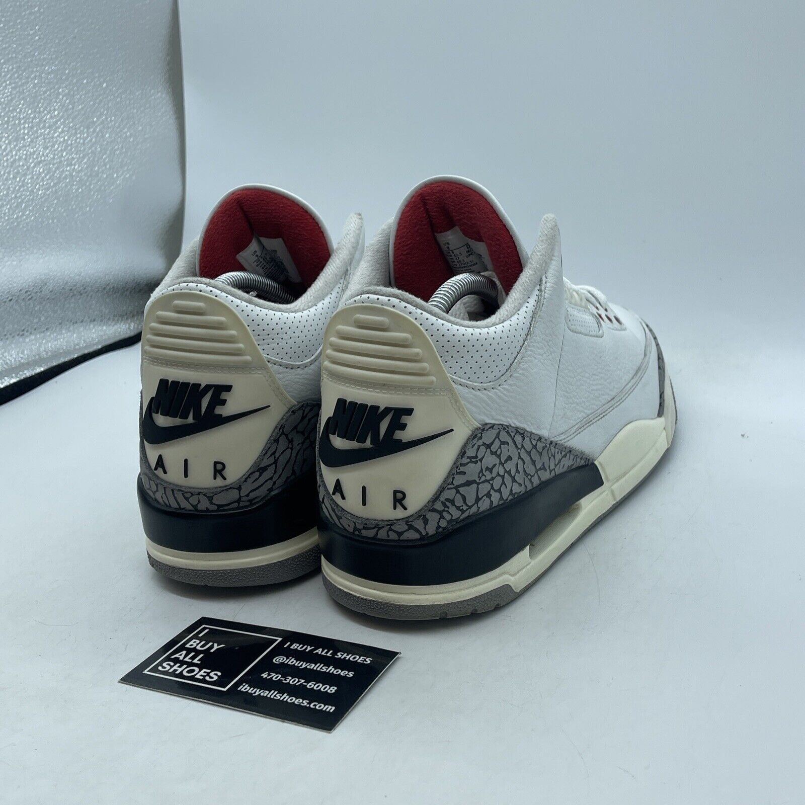 Size 9 - Jordan 3 Retro Mid White Cement Reimagined White Black (DN3707-100)