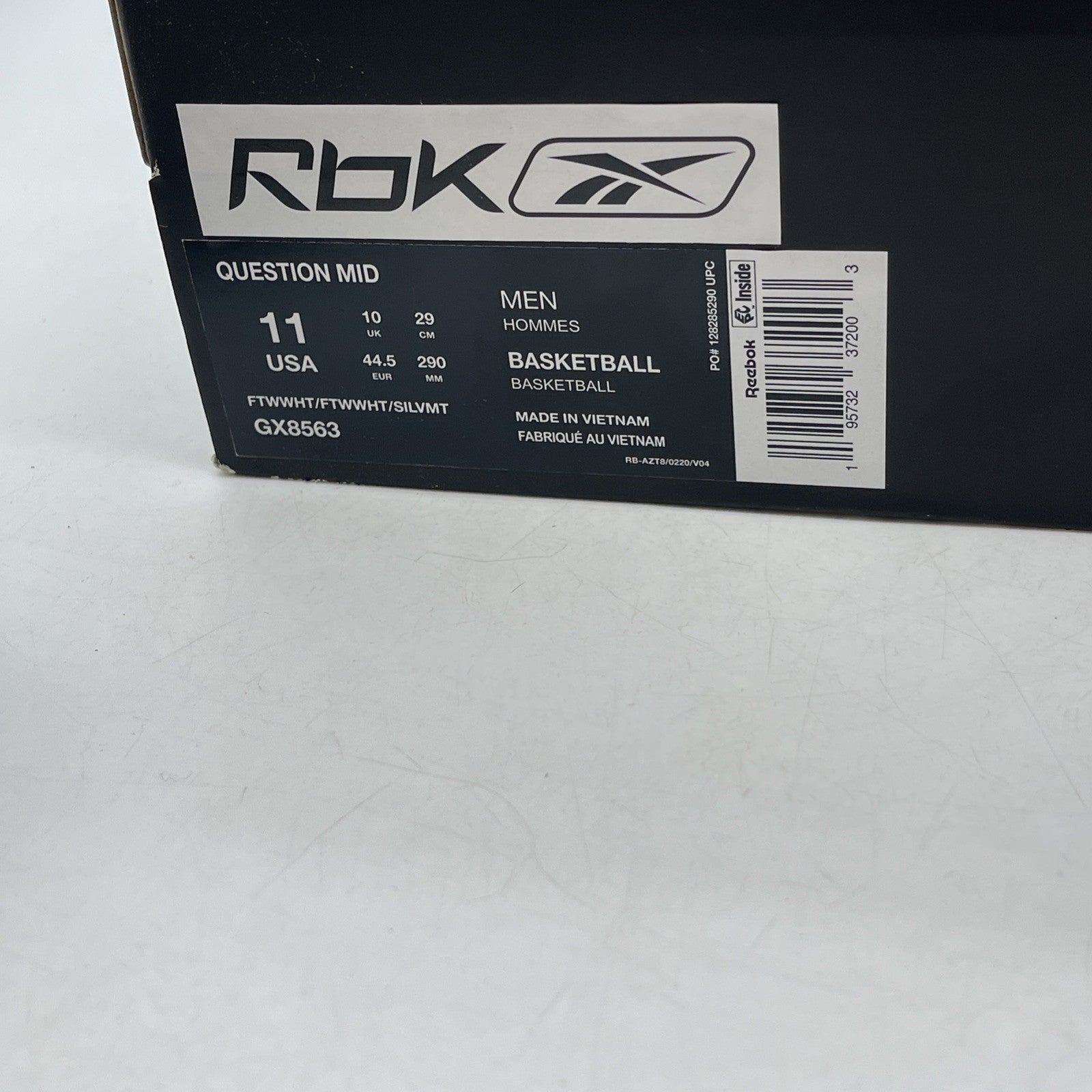 Size 11 - Reebok Question Mid 25th Anniversary (GX8563)