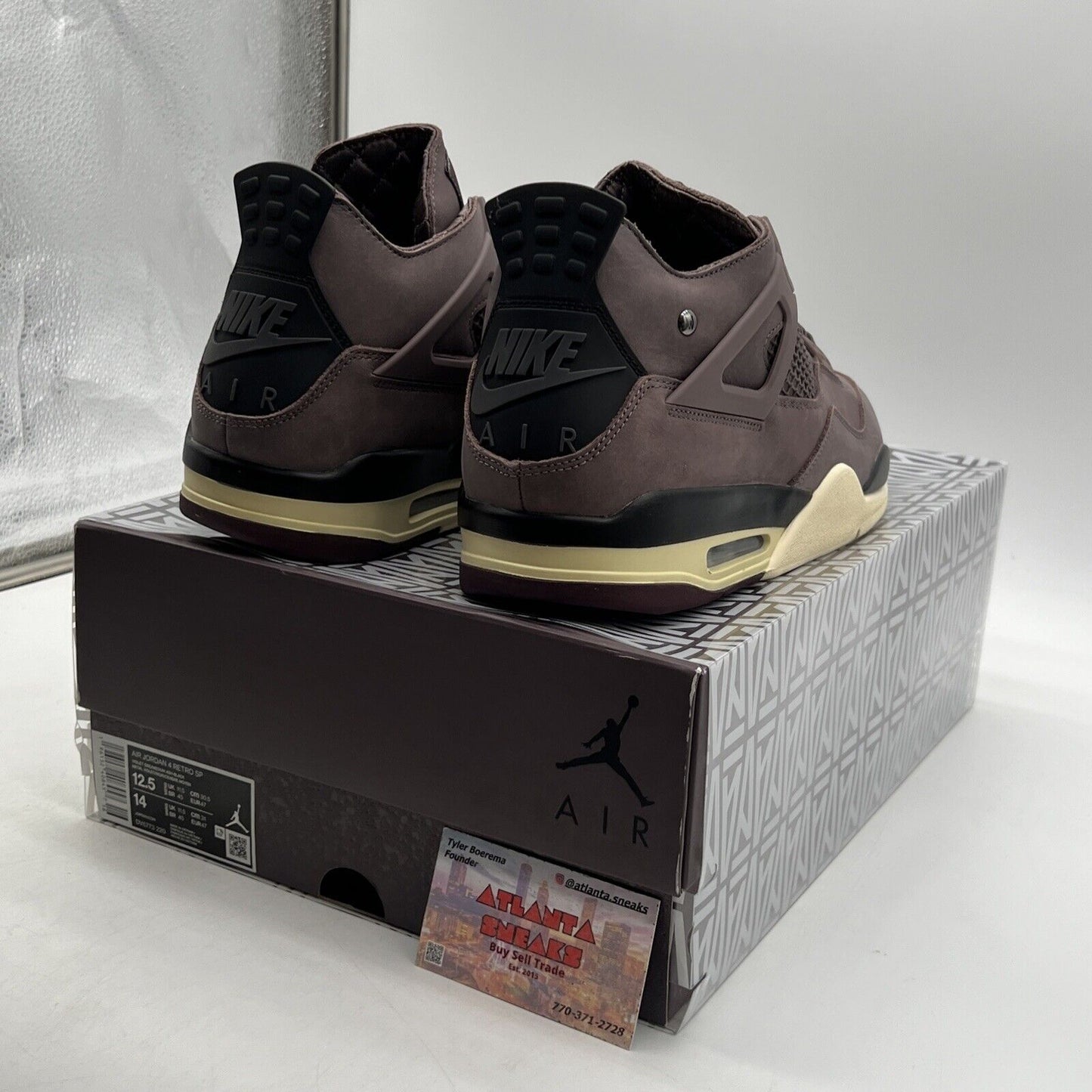 Size 12.5 - Jordan 4 Retro x A Ma Maniere Mid Violet Ore (DV6773-220)