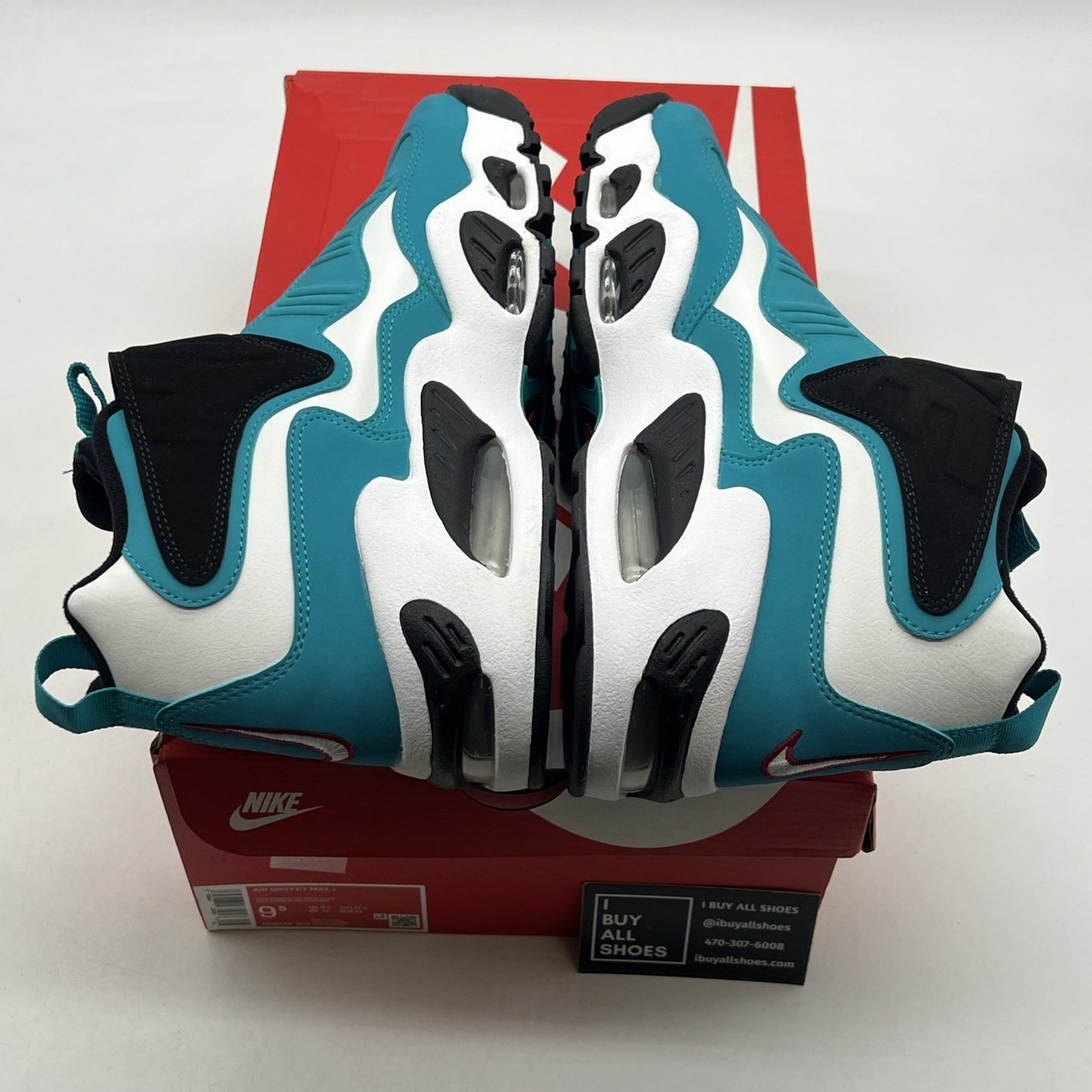 Size 9.5 - Nike Air Griffey Max 1 Aquamarine (DQ8578-300)
