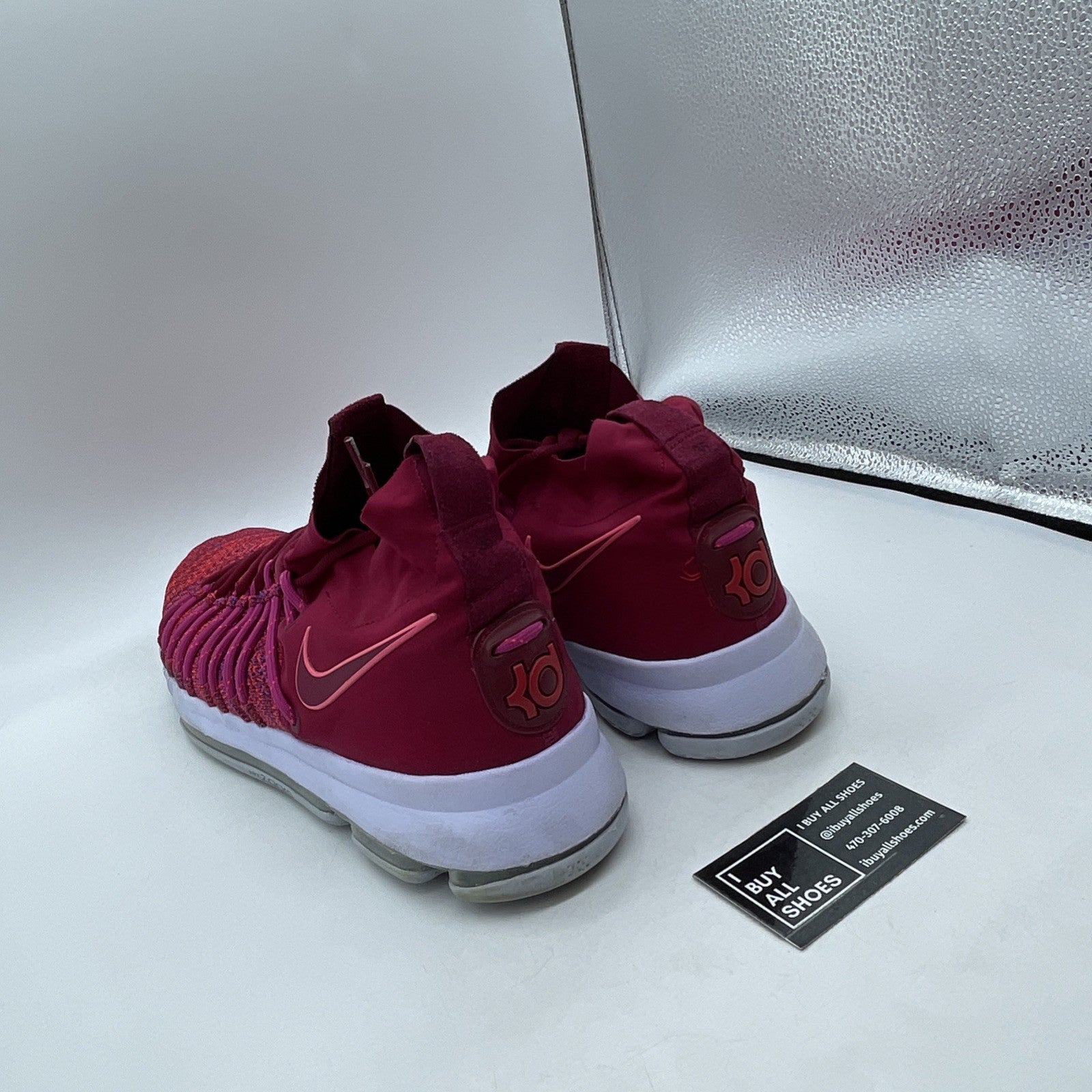 Size 14 - Nike Zoom KD 9 Elite Palest Purple Suede (878637-666)