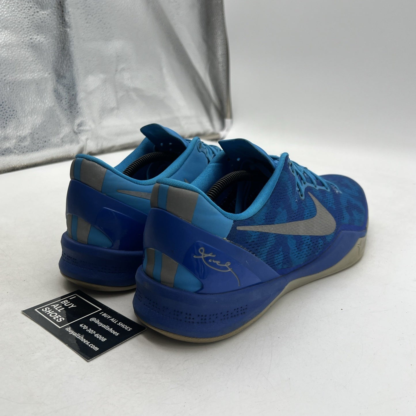 Size 12 - Nike Kobe 8 Blue Coral Snake (555035-400)