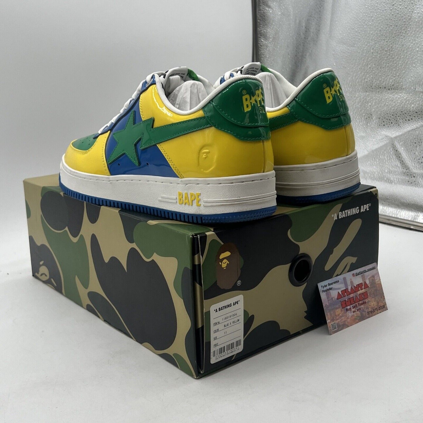 Size 11 - A Bathing Ape Bape Sta Brazil (1I80191004)