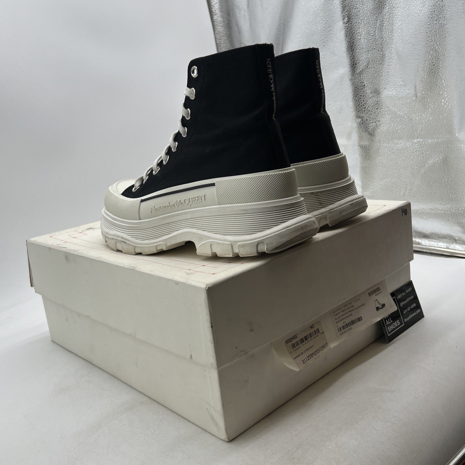 Size 42 - Alexander McQueen Tread Slick Boots Men's