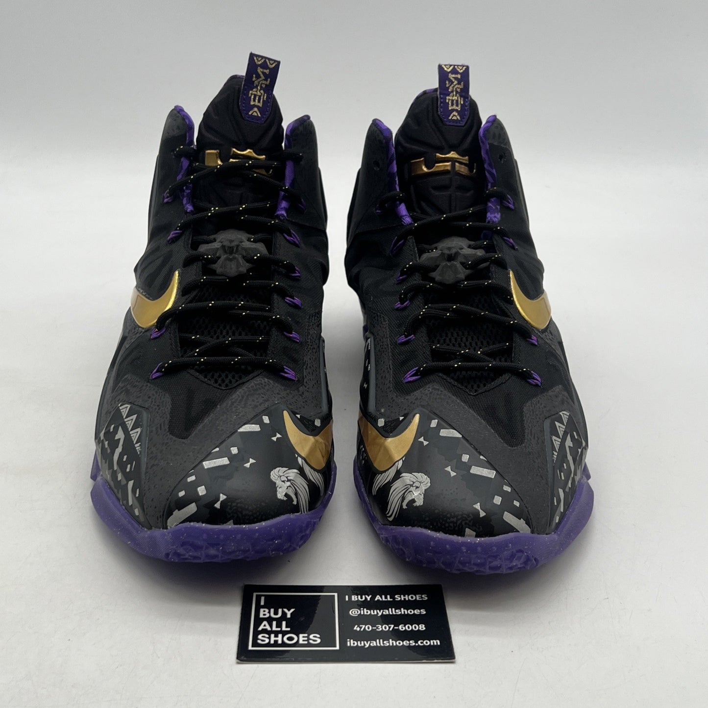 Size 14 - Nike LeBron 11 BHM - (646702-001)