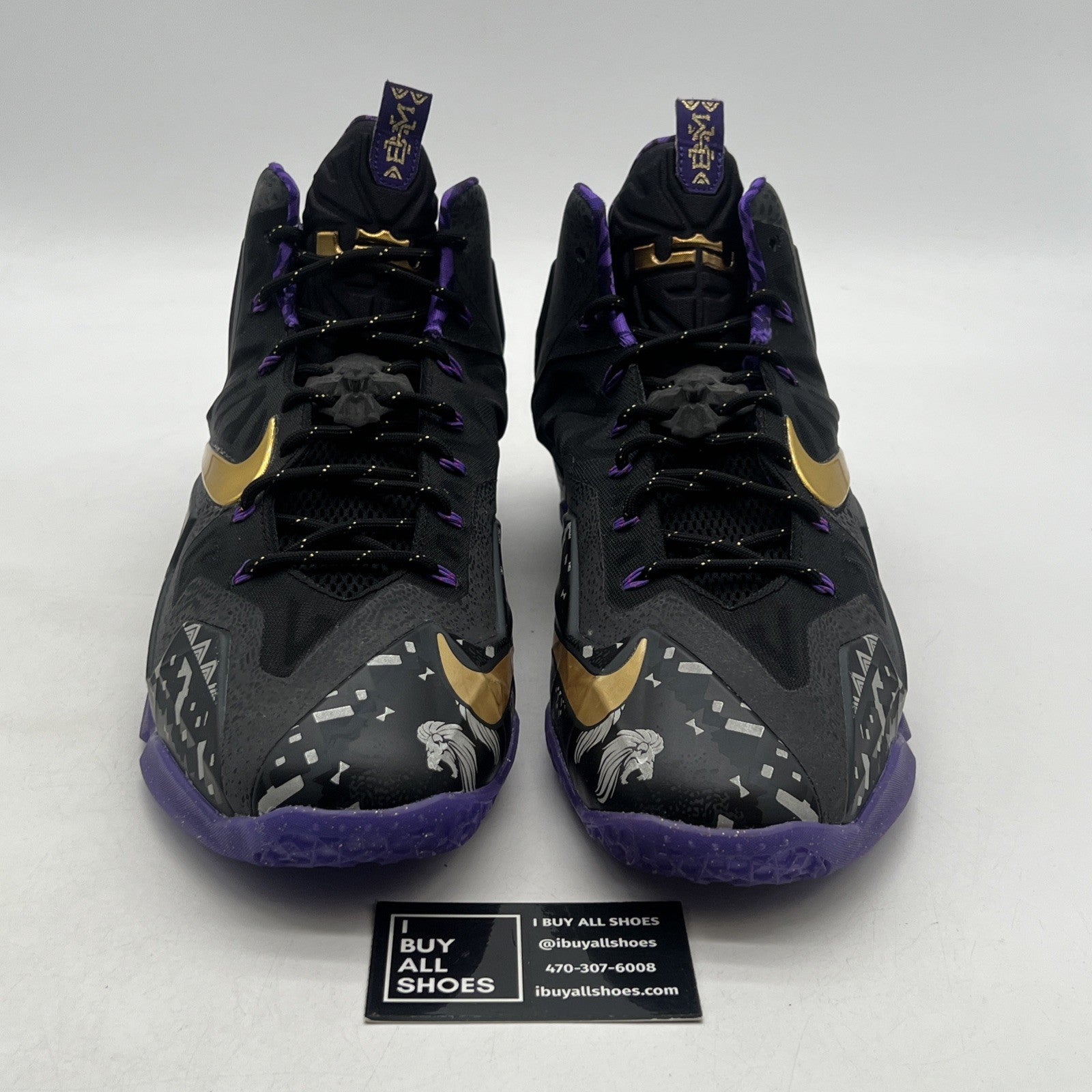Size 14 - Nike LeBron 11 BHM - (646702-001)