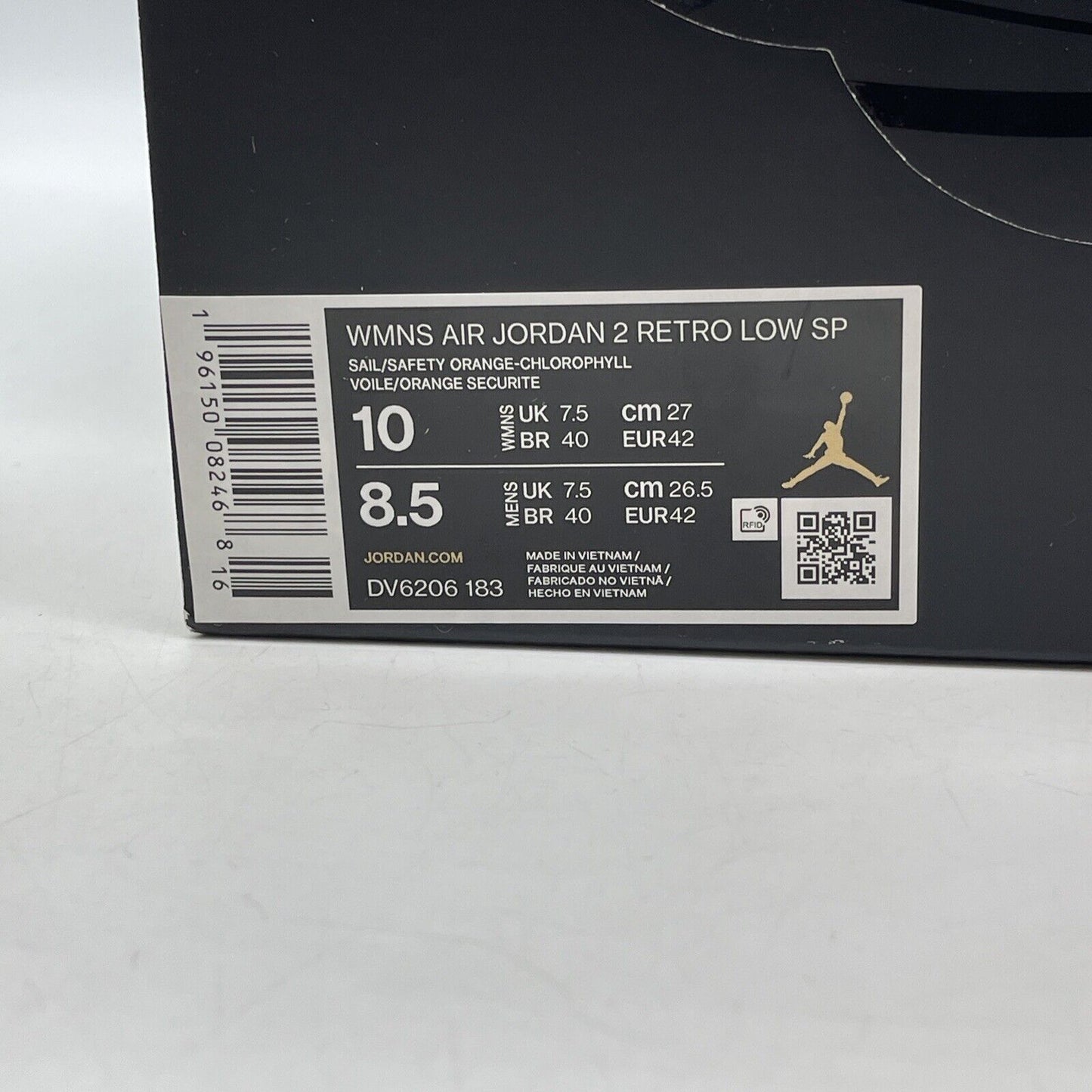 Size 10W - Titan x Air Jordan 2 Retro Low Ivory Grey Suede Leather (DV6206-183)