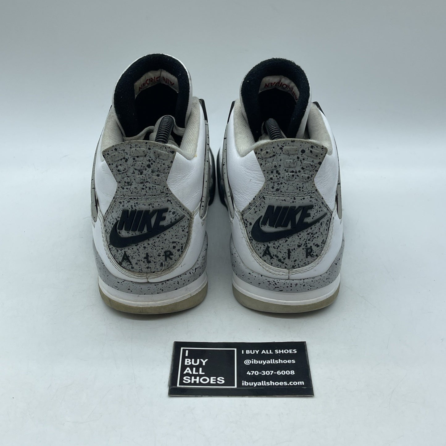 Size 8.5 - Air Jordan 4 Retro OG Mid White Cement (840606-192)