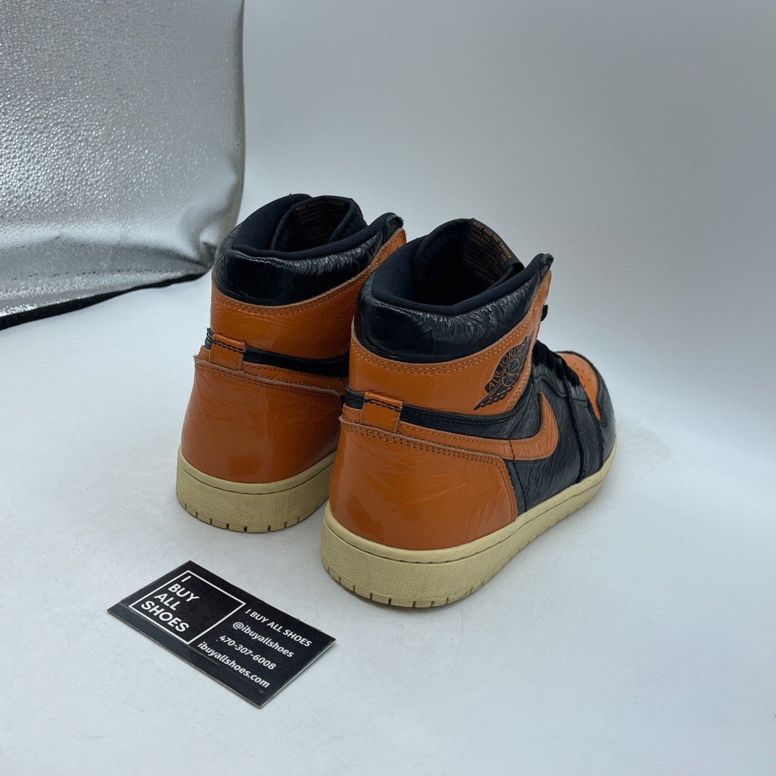 Size 9 - Air Jordan 1 Retro OG High Shattered Backboard 3.0 (555088-028)