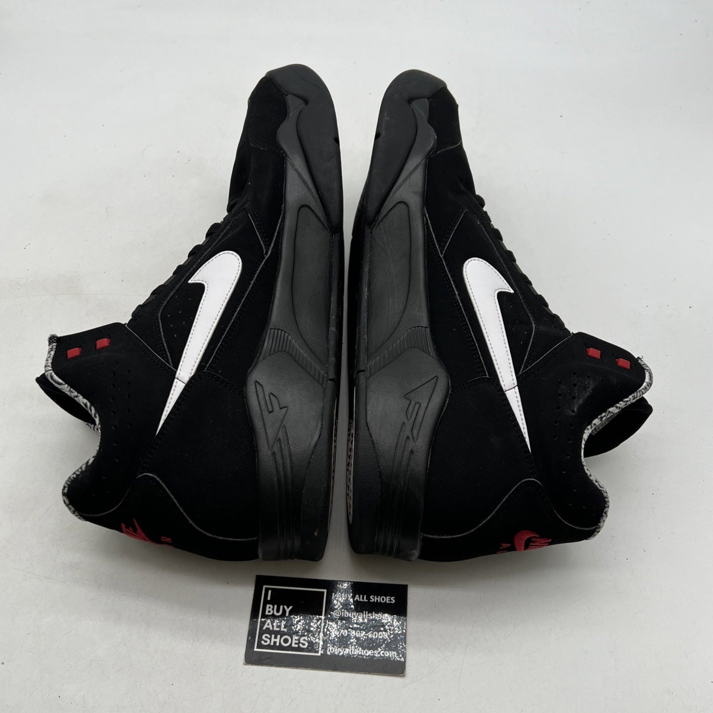 Size 15 - Nike Air Flight Lite Mid Black White (DQ7687-003)