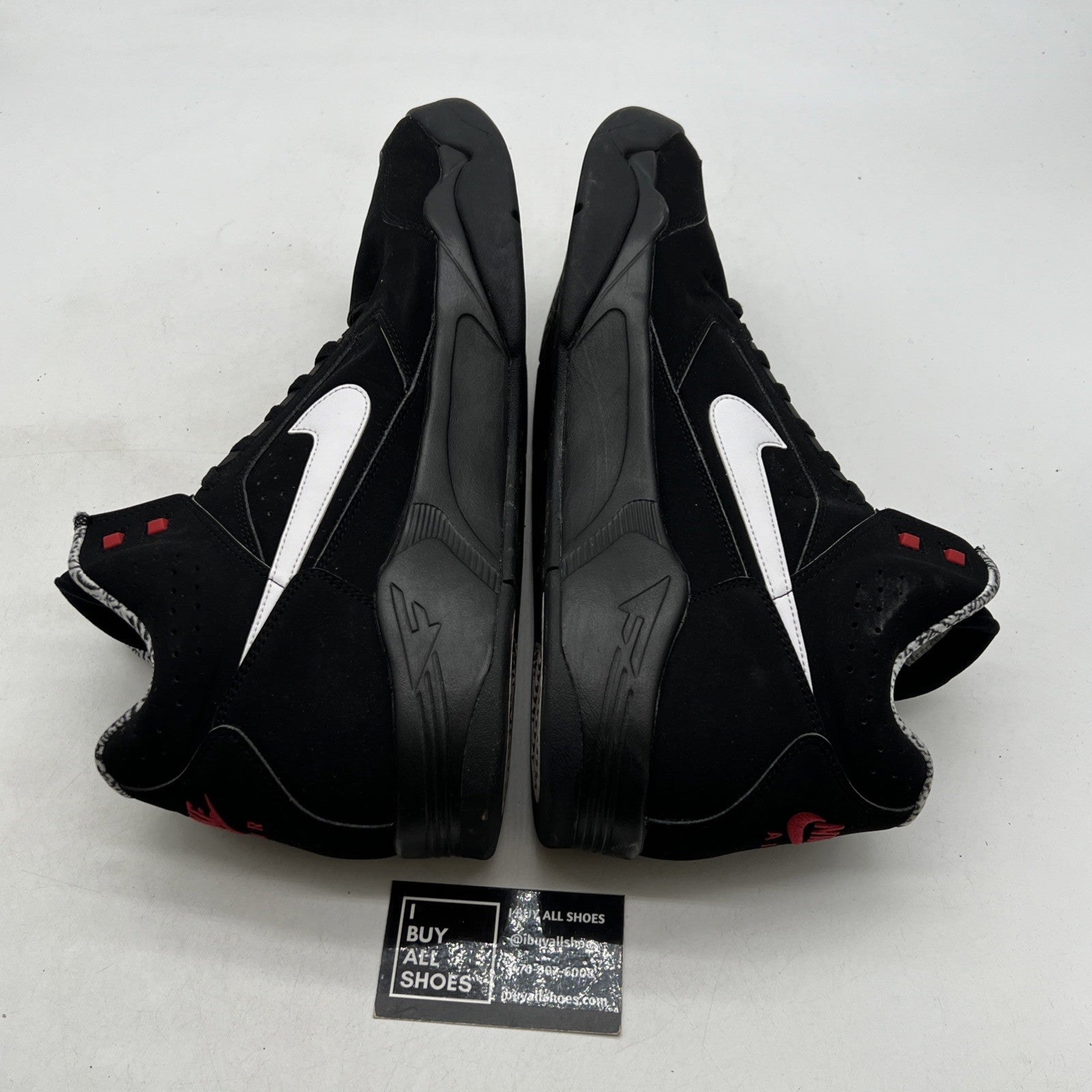 Size 15 - Nike Air Flight Lite Mid Black White (DQ7687-003)