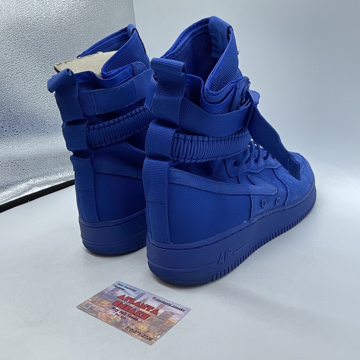 Size 13 - Nike SF Air Force 1 Game Royal Blue Suede (864024-401)