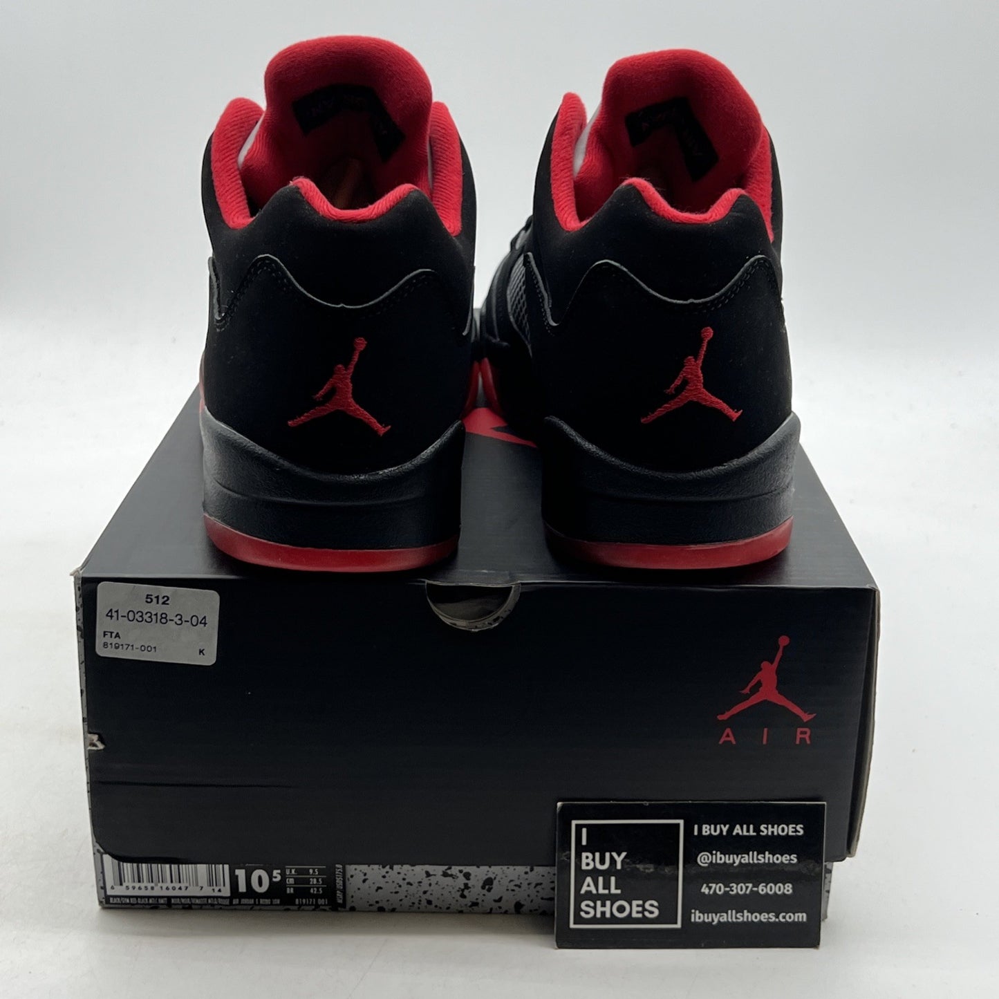 Size 10.5 - Air Jordan 5 Retro Low Alternate 90 (819171-001)