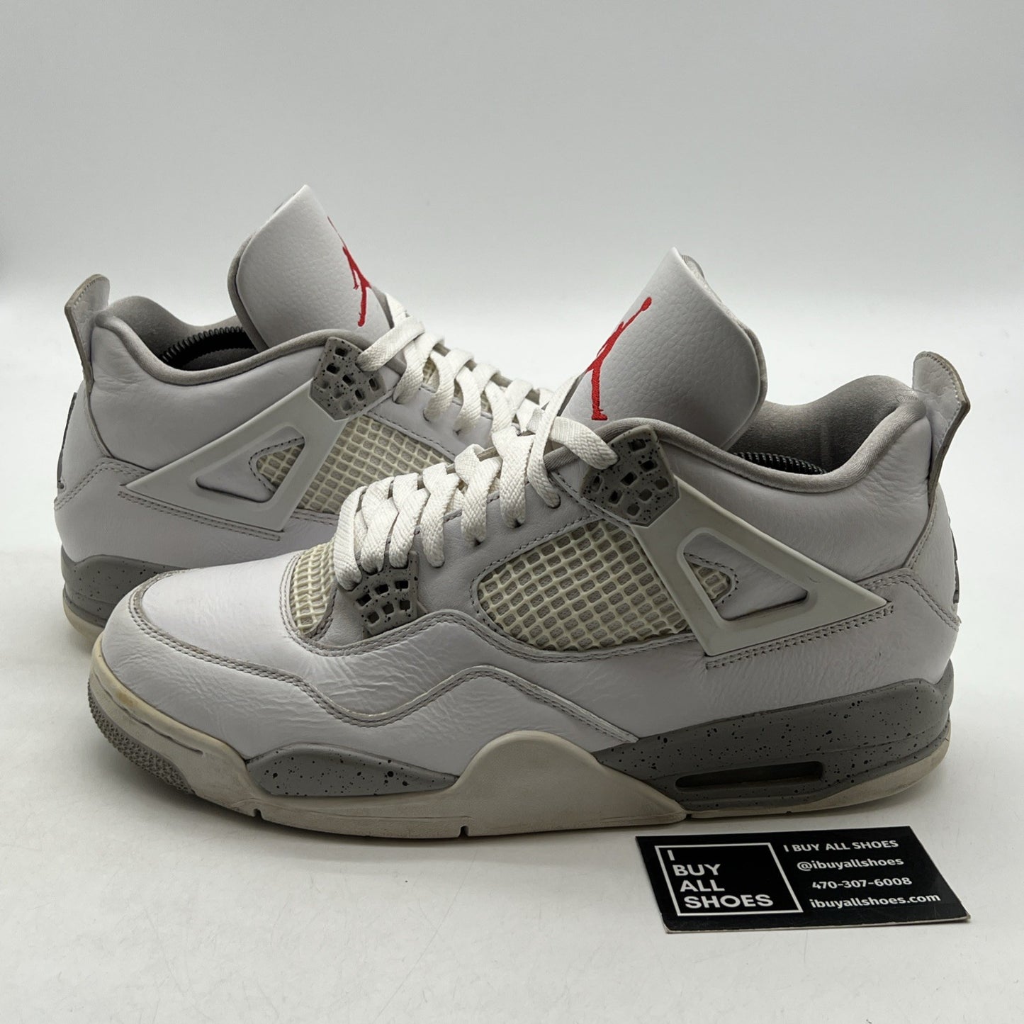 Size 10 - Air Jordan 4 Retro Mid White Oreo (CT8527-100)