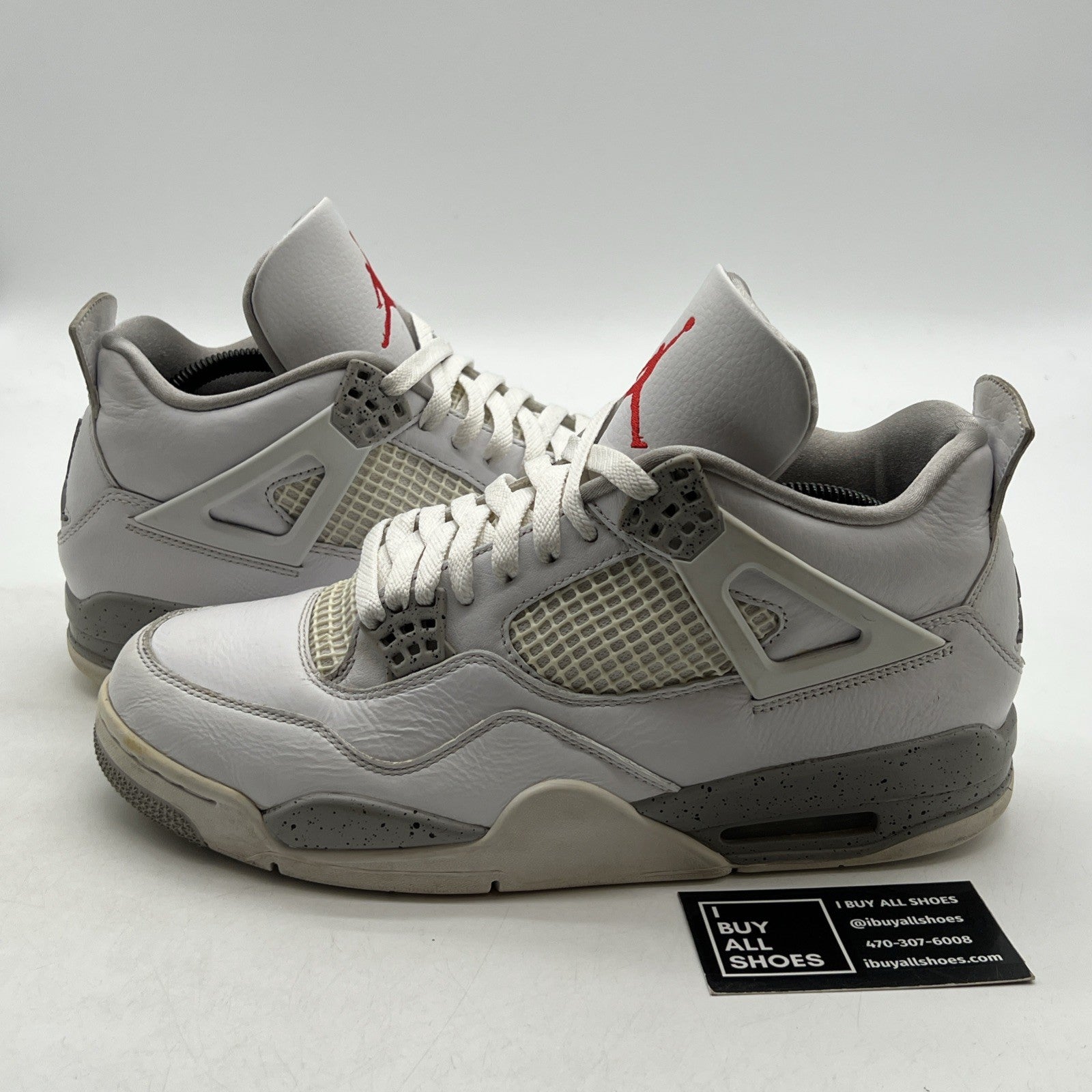 Size 10 - Air Jordan 4 Retro Mid White Oreo (CT8527-100)