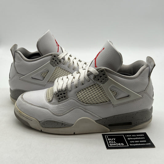 Size 10 - Air Jordan 4 Retro Mid White Oreo (CT8527-100)