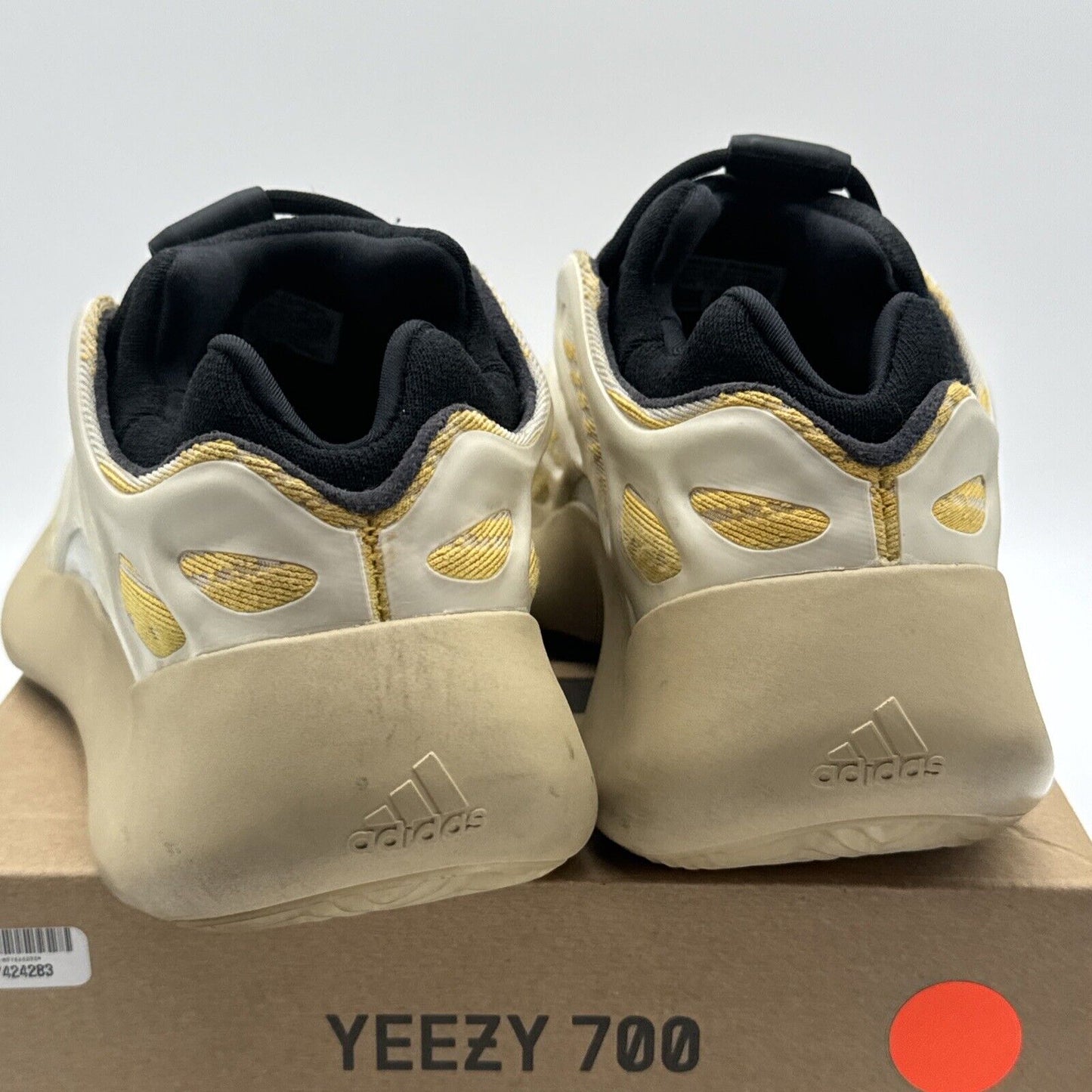 Size 6.5 - adidas Yeezy 700 V3 Safflower Yellow Black Cream Comfy Kanye West