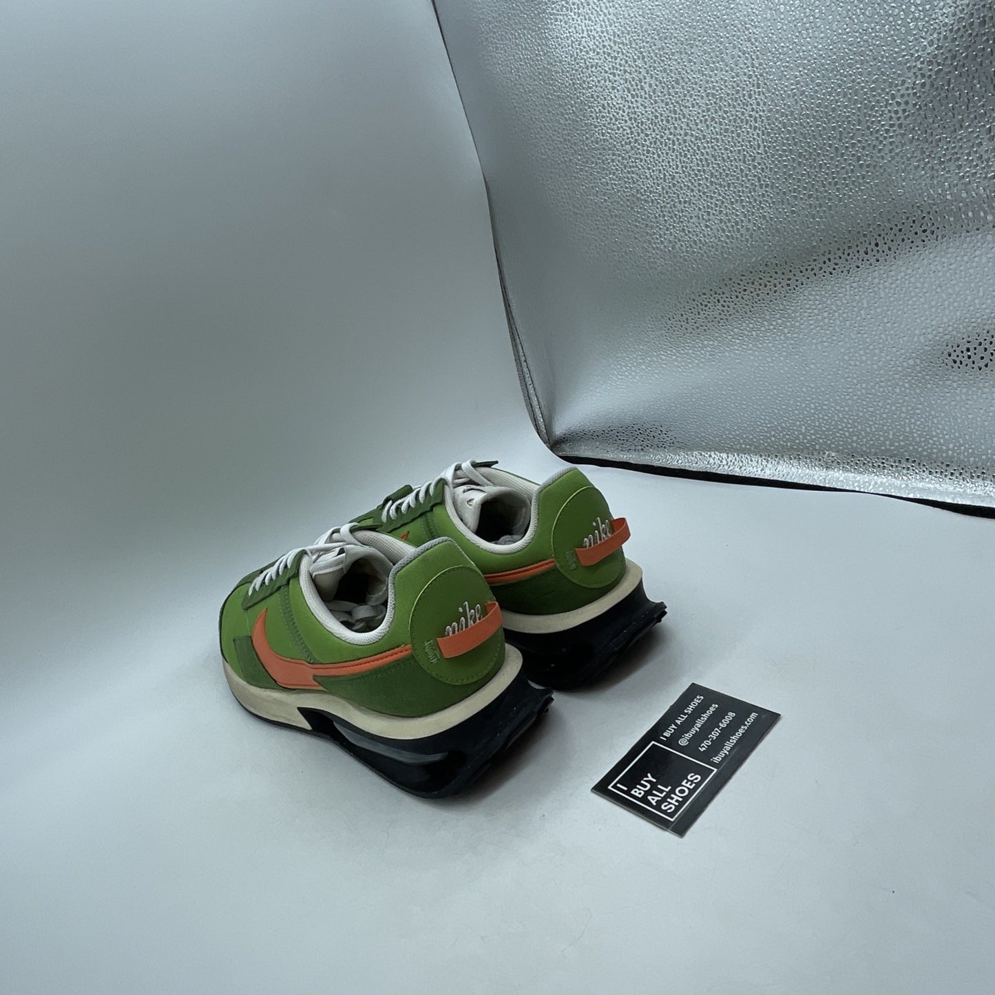 Size 9.5 - Air Max Pre-day LX Chlorophyll White Green Black Oranges (DC5330-300)