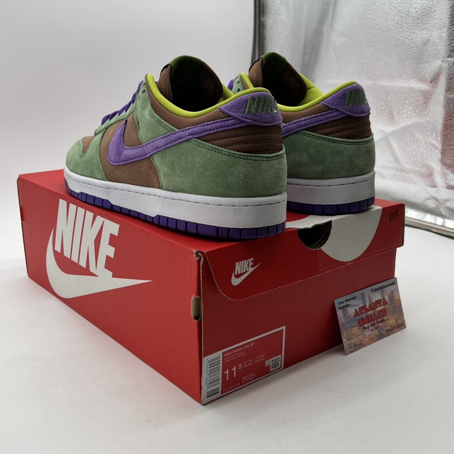 Size 11.5 - Nike Dunk SP Retro 2020 Low Veneer (DA1469-200)
