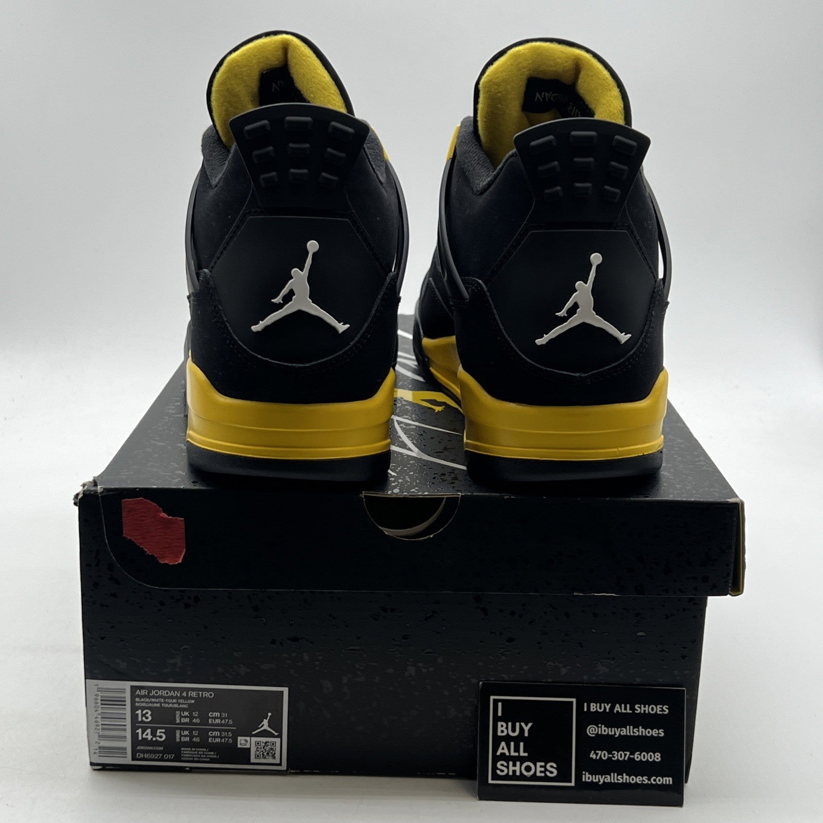 Size 13 - Air Jordan 4 Retro Mid Thunder (DH6927-017)
