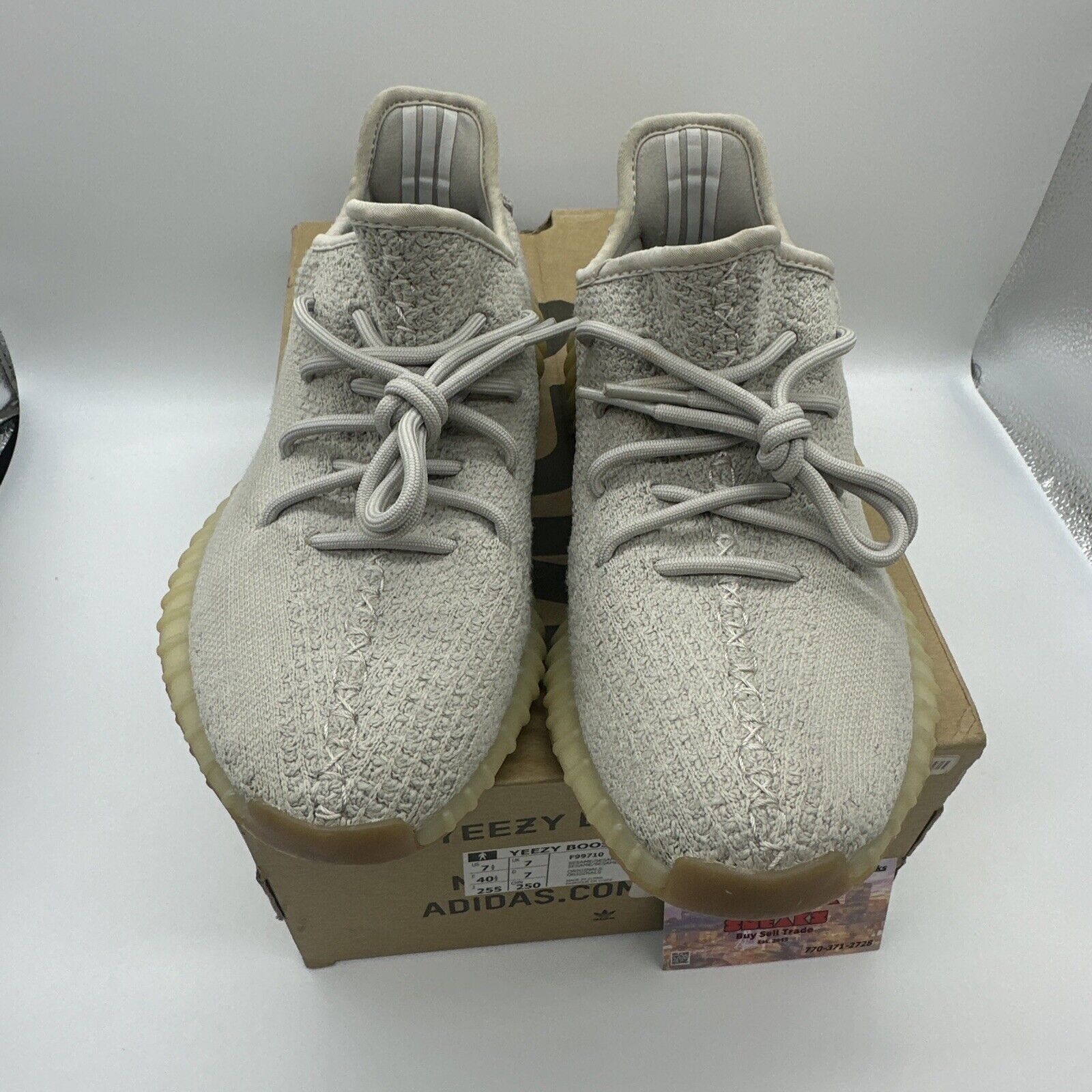 Size 7.5 - adidas Yeezy Boost 350 V2 Low Sesame