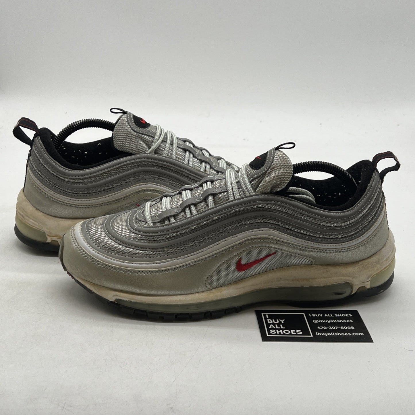 Size 10.5 - Nike Air Max 97 2010 Silver Bullet (312641-061)