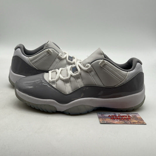 Size 9.5 - Air Jordan 11 Retro Low Cement Grey (AV2187-140)