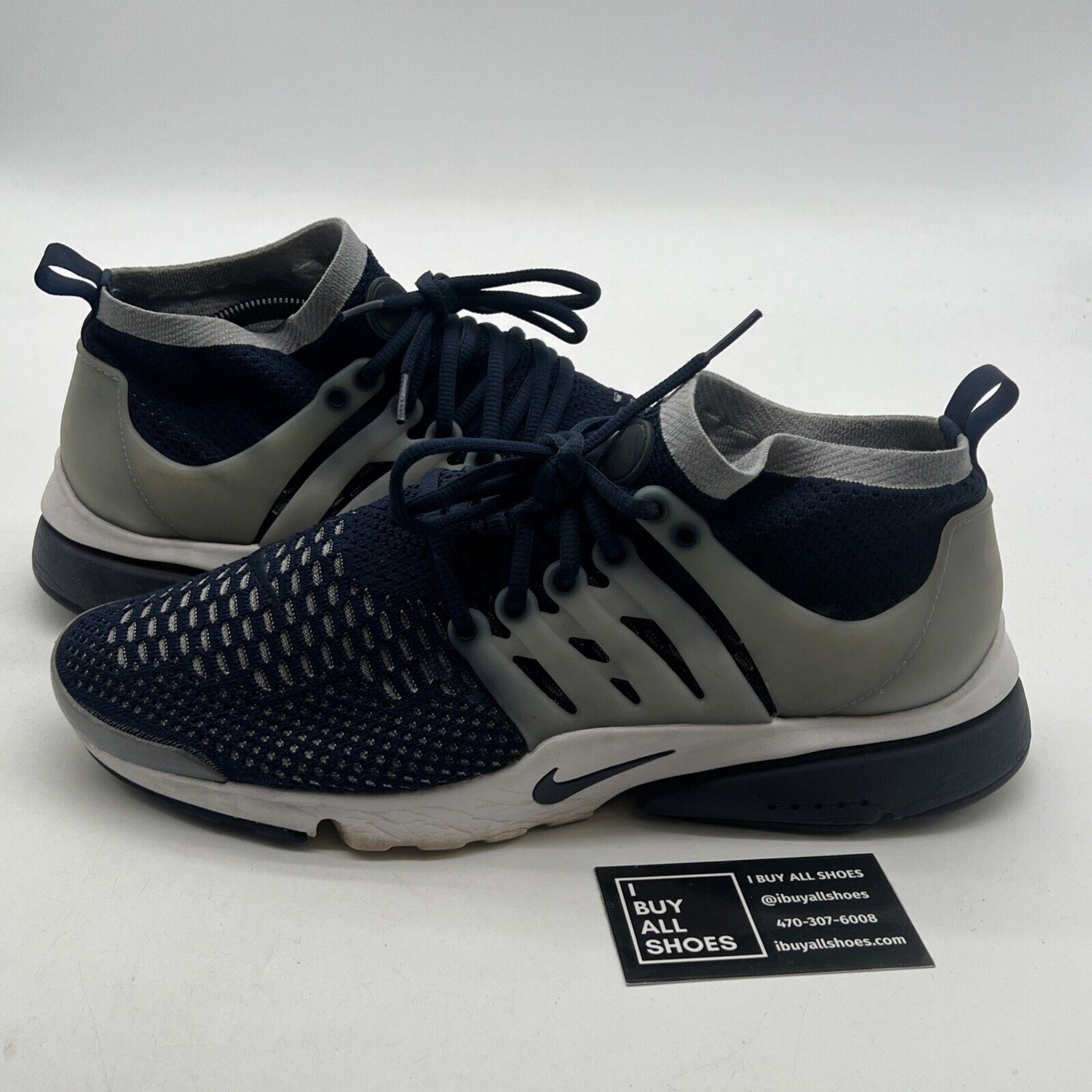 Size 12 - Nike Air Presto Flyknit Ultra Collegiate Navy (835570-402)
