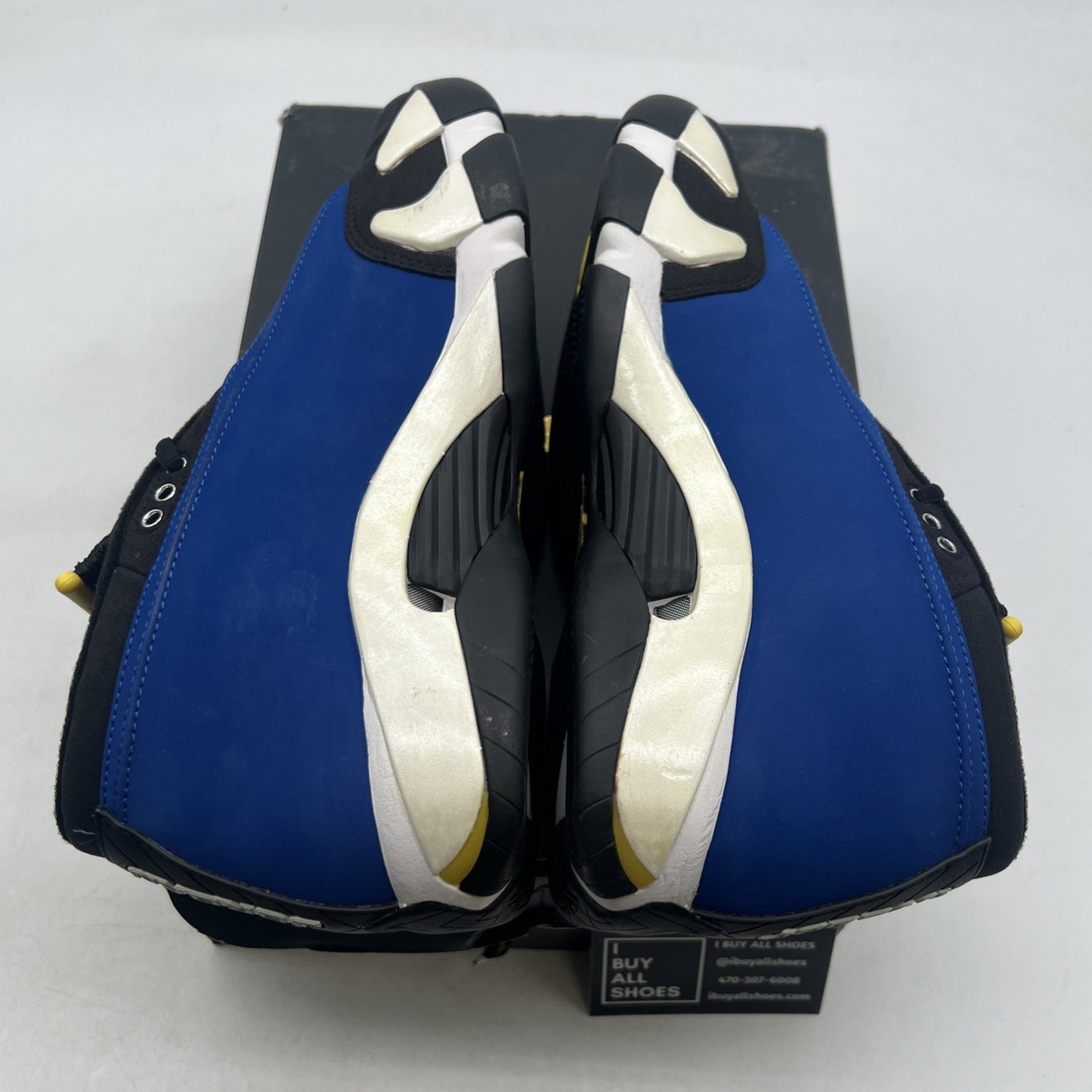 Size 9.5 - Air Jordan 14 Retro 2015 Low Laney (807511-405)