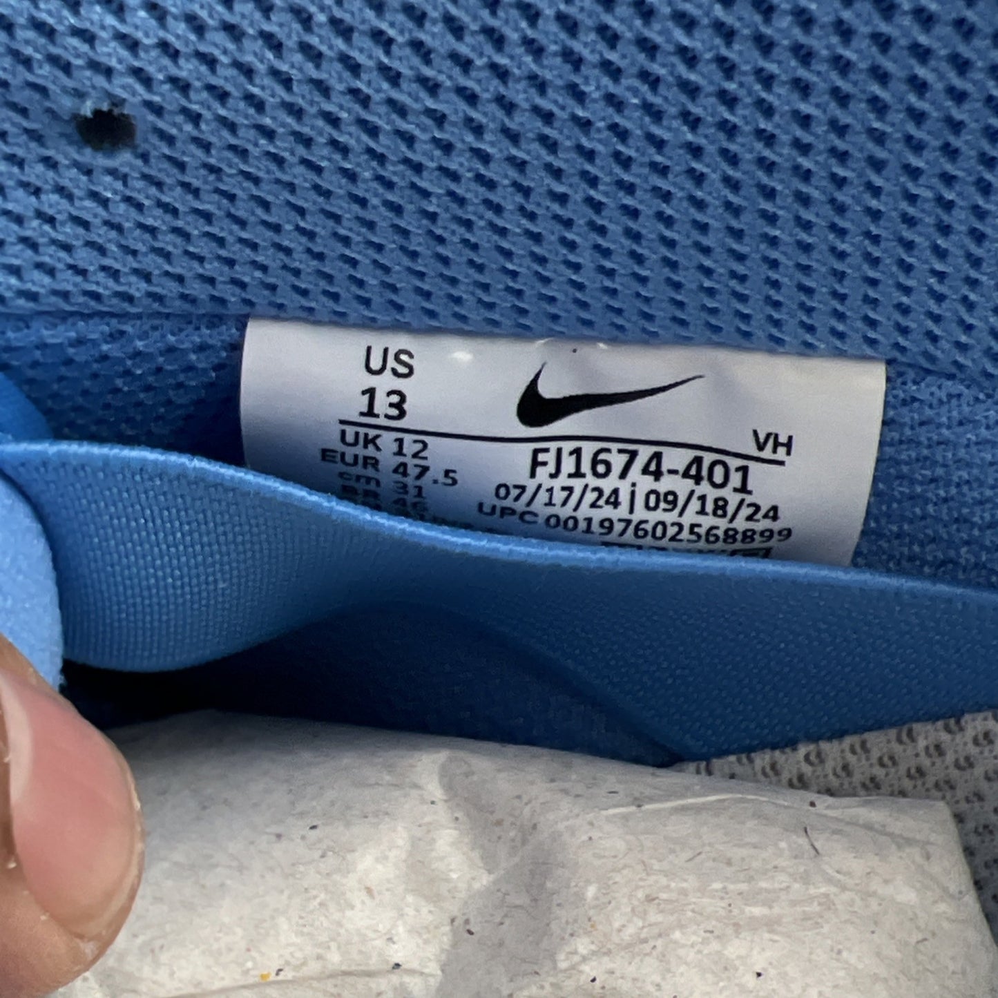 Size 13 - Nike SB Dunk Low Pro University Blue Gym (FJ1674-401)
