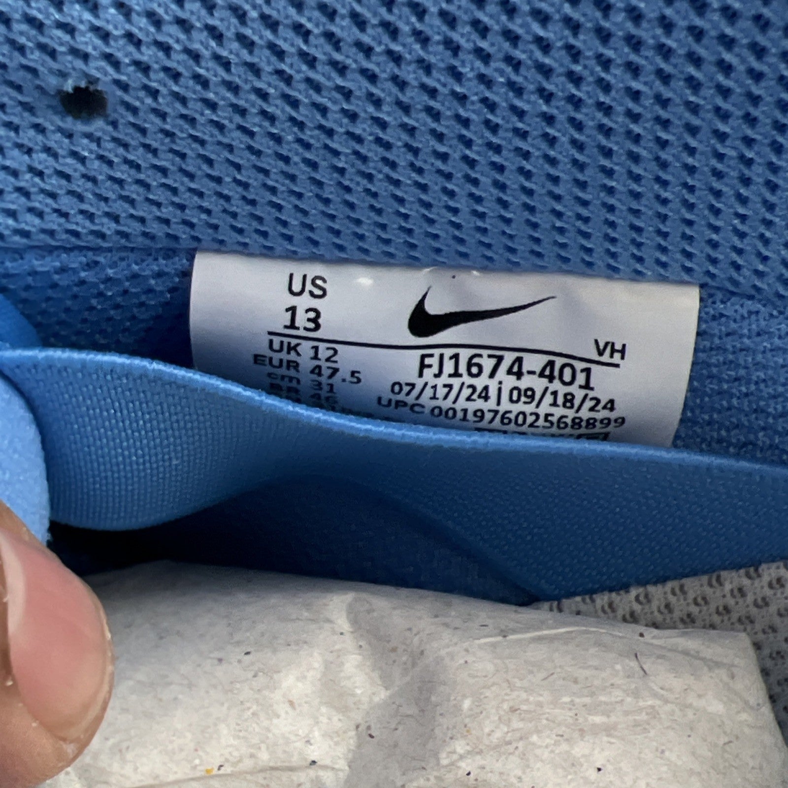 Size 13 - Nike SB Dunk Low Pro University Blue Gym (FJ1674-401)