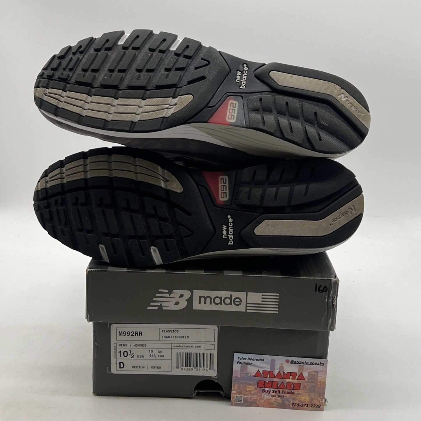 Size 10.5 - New Balance 992 Made in USA Colorblock (M992RR)