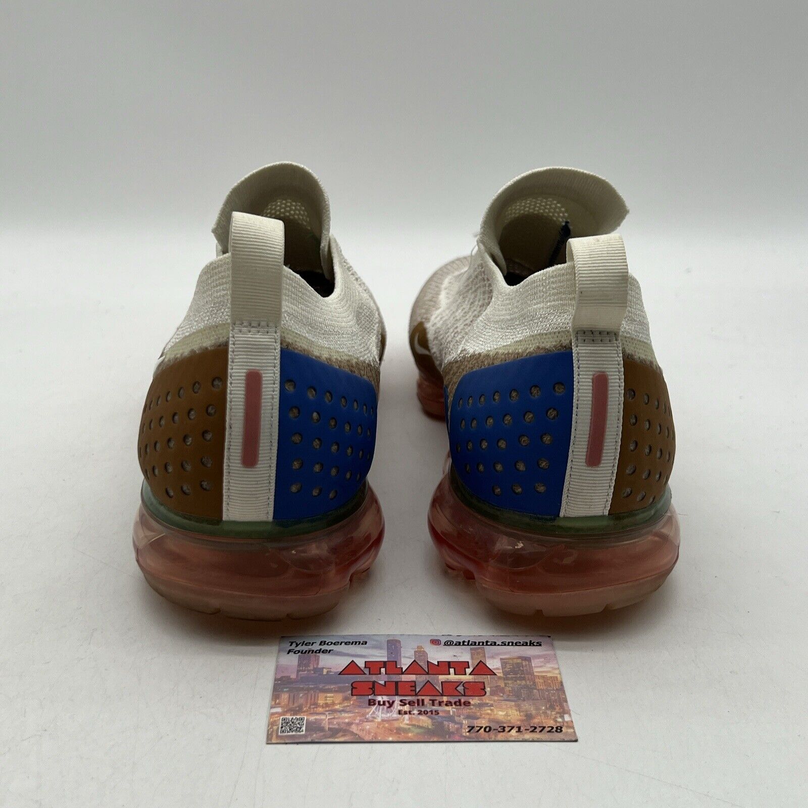 Size 11 - Nike Air VaporMax Moc 2 Sail Tan White (AH7006-100)