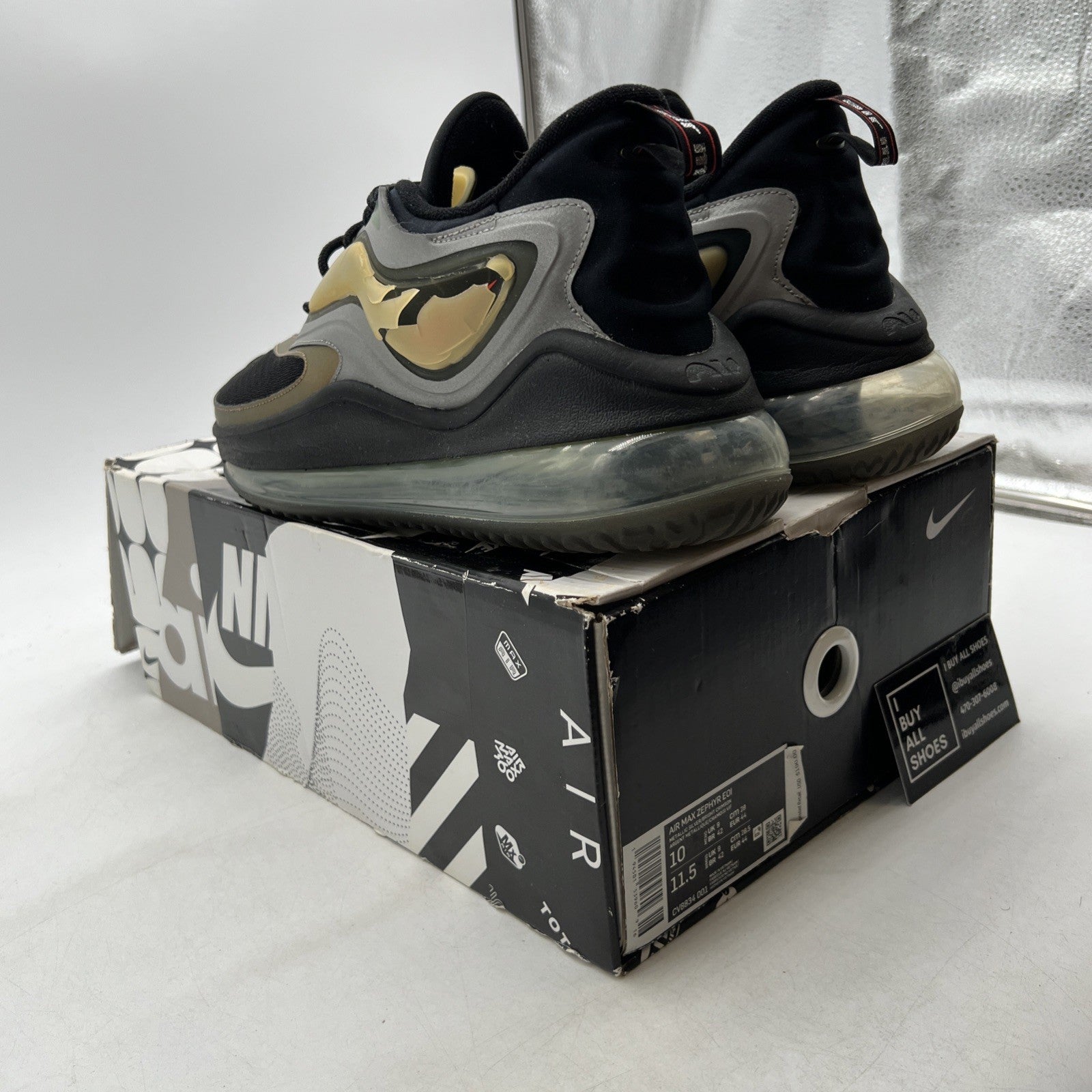 Size 10 - Nike Air Max Zephyr Evolution of Icon (CV8834-001)