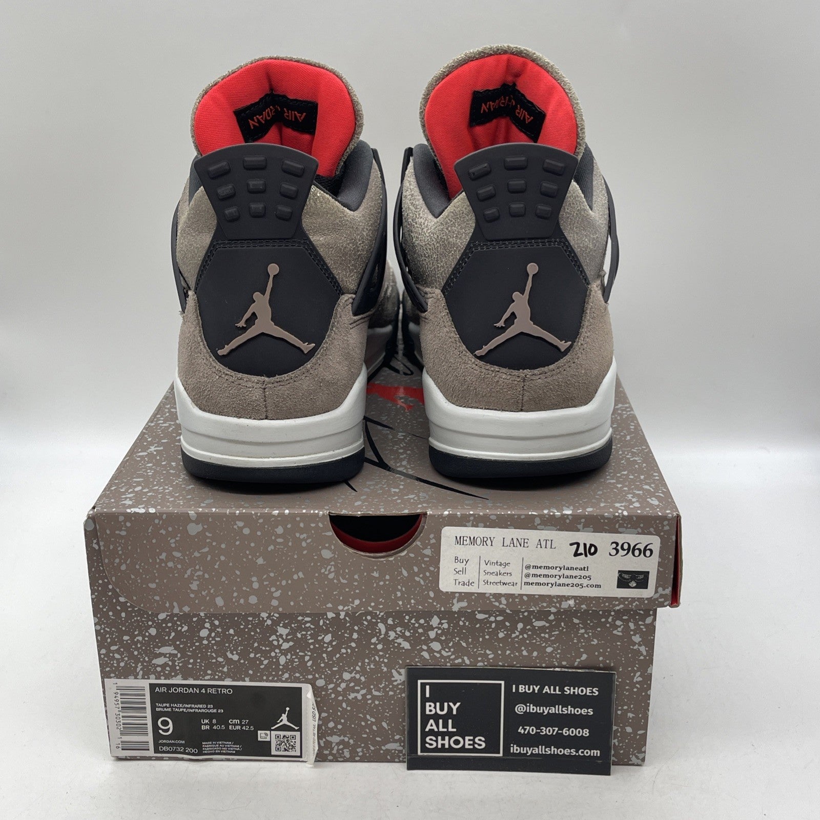 Size 9 - Air Jordan 4 Retro Mid Taupe Haze (DB0732-200)