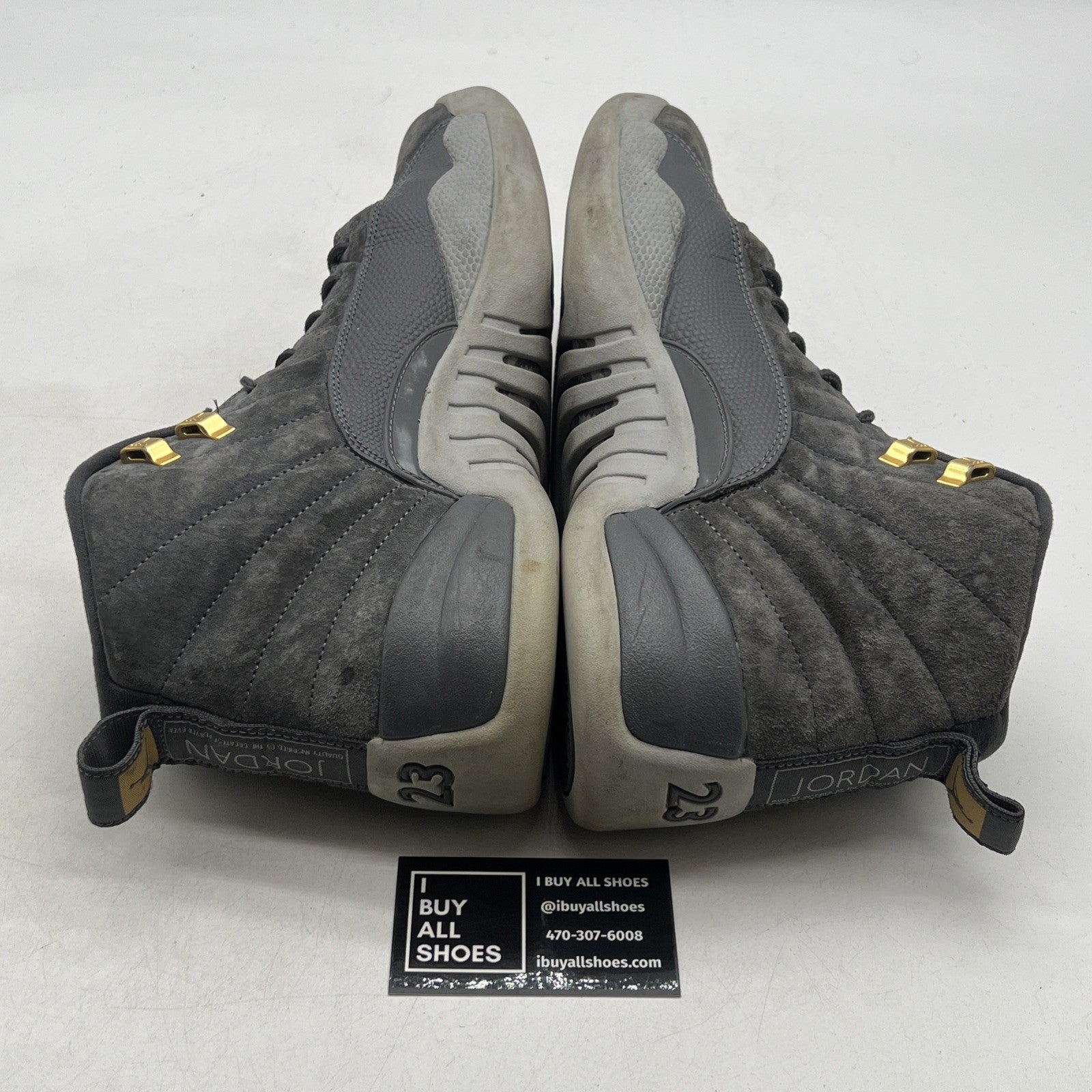 Size 12 - Air Jordan 12 Retro Dark Grey (130690-005)