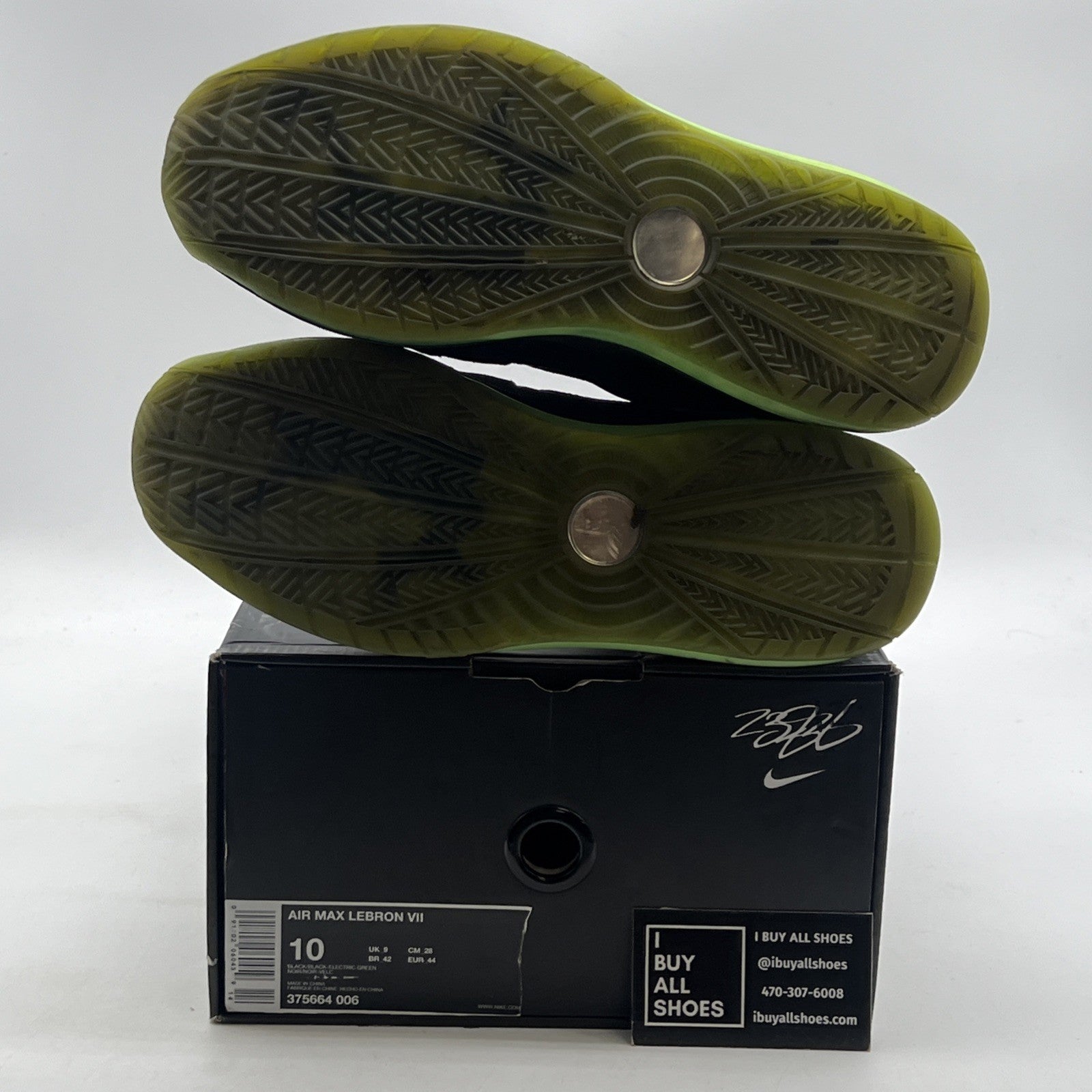 Size 10 - Nike Air Max LeBron 7 Dunkman (375664-006)