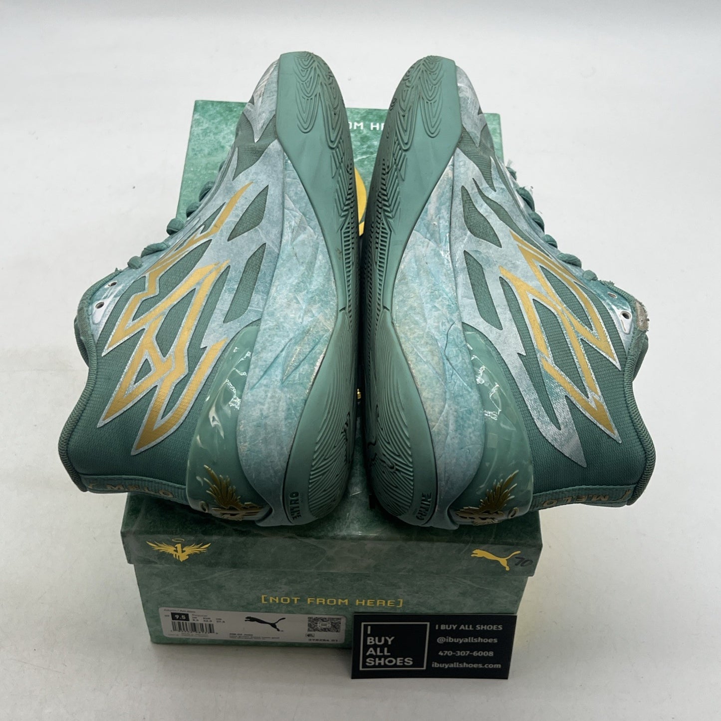 Size 9.5 - PUMA MB.02 Jade - (378284-01)