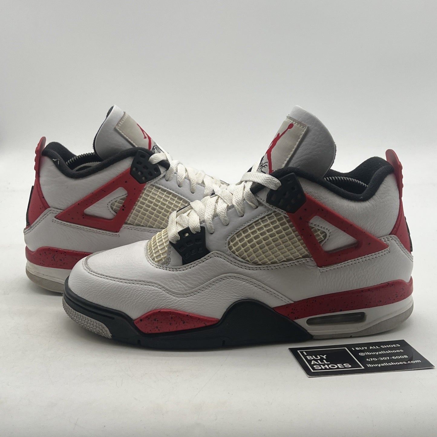 Size 8 - Air Jordan 4 Retro Mid Red Cement (DH6927-161)