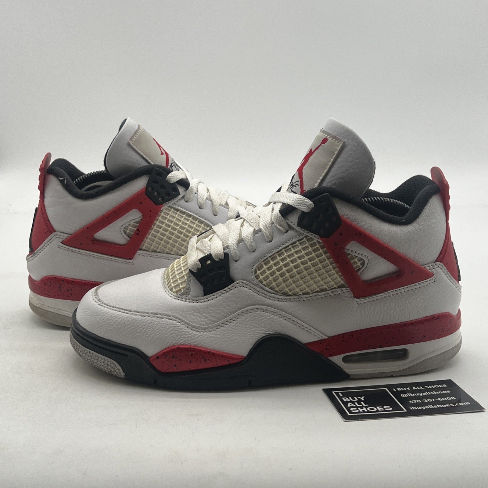 Size 8 - Air Jordan 4 Retro Mid Red Cement (DH6927-161)