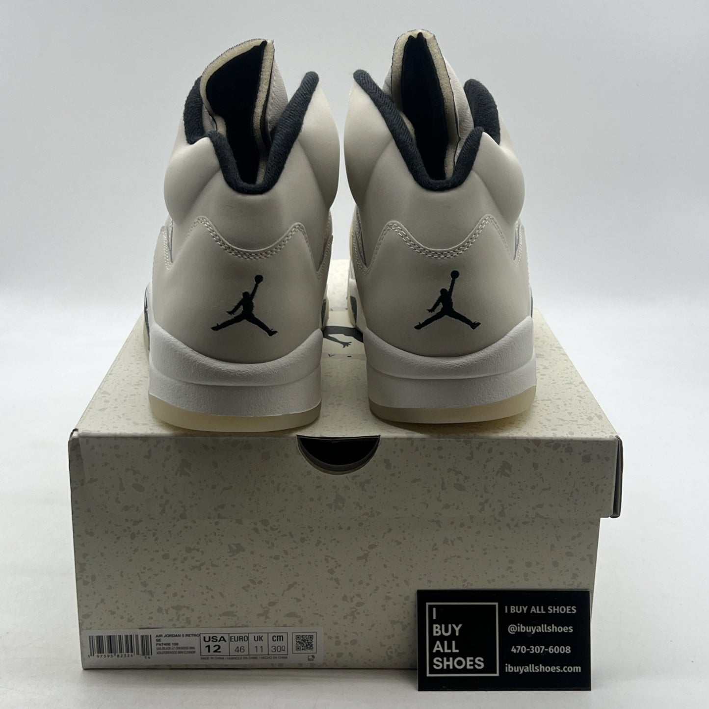 Size 12 - Air Jordan 5 Retro SE Sail (FN7405-100)