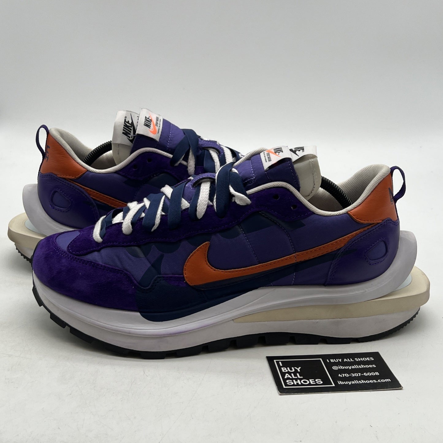 Size 11.5 - Nike sacai x VaporWaffle Dark Iris (DD1875-500)