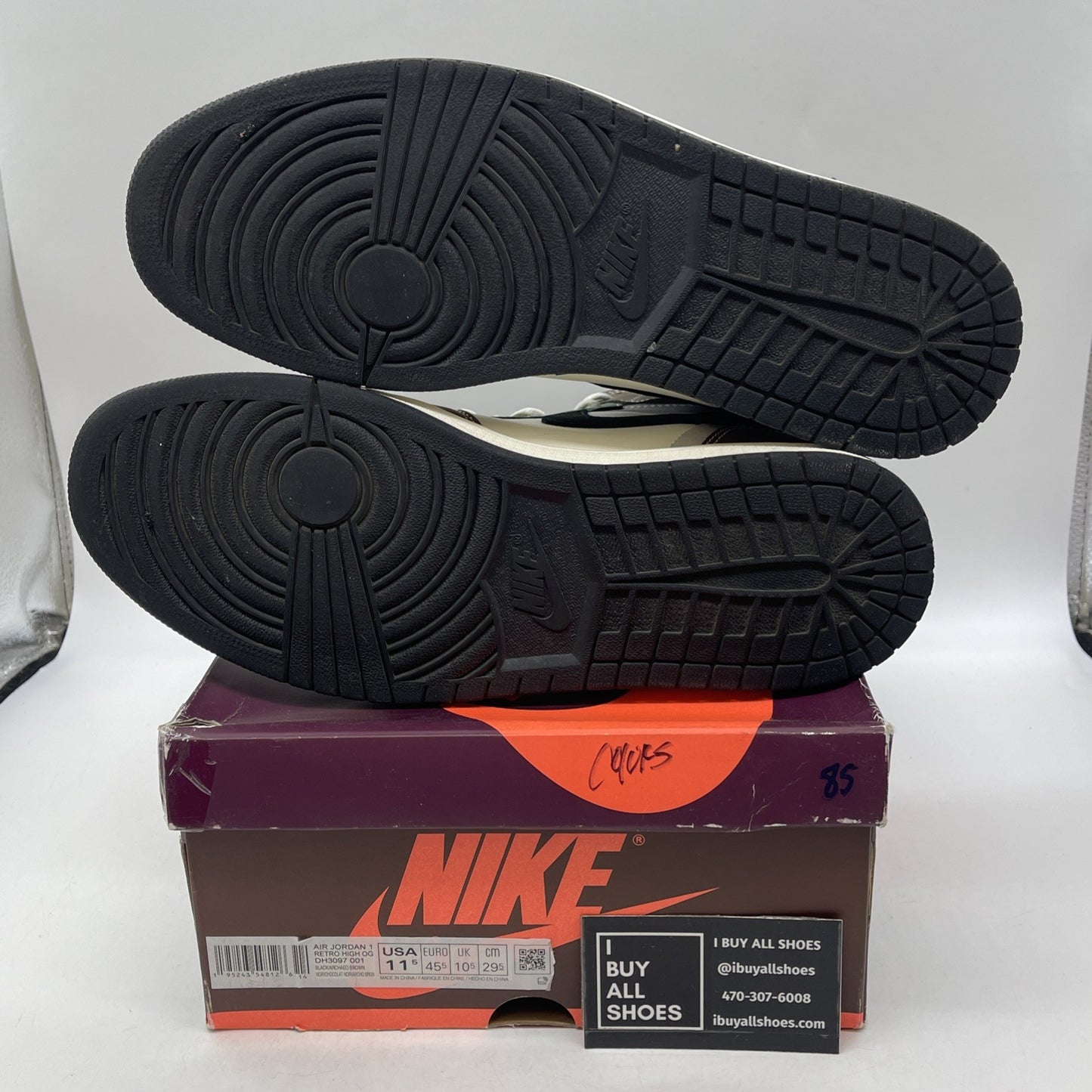 Size 11.5 - Air Jordan 1 High OG Crafted 2021 (DH3097-001)