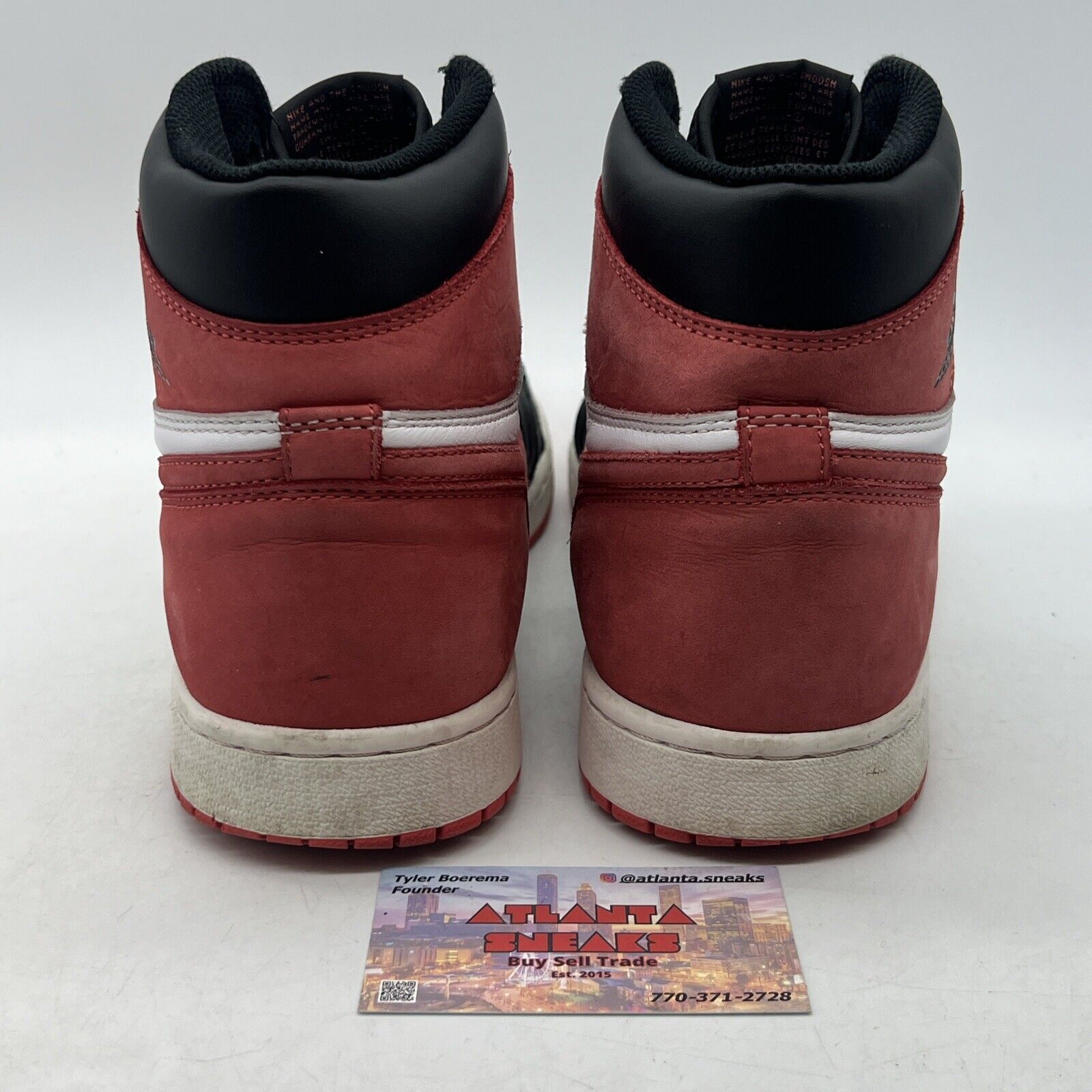 Size 12 - Air Jordan 1 Retro OG High Best Hand in the Game -Track Red 555088-112