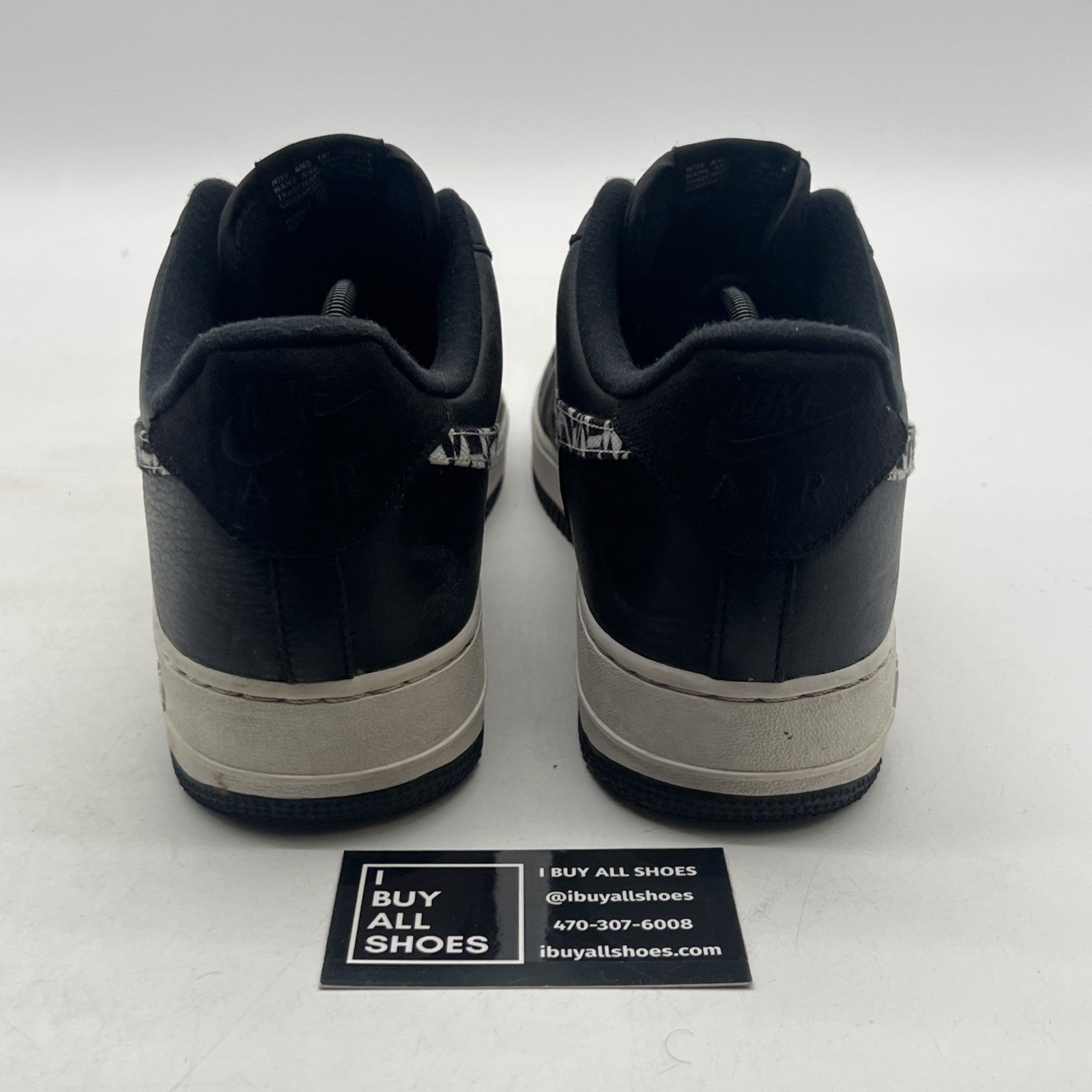 Size 12 - Nike Air Force 1 Low Tiger Camo Black (AQ4131-001)