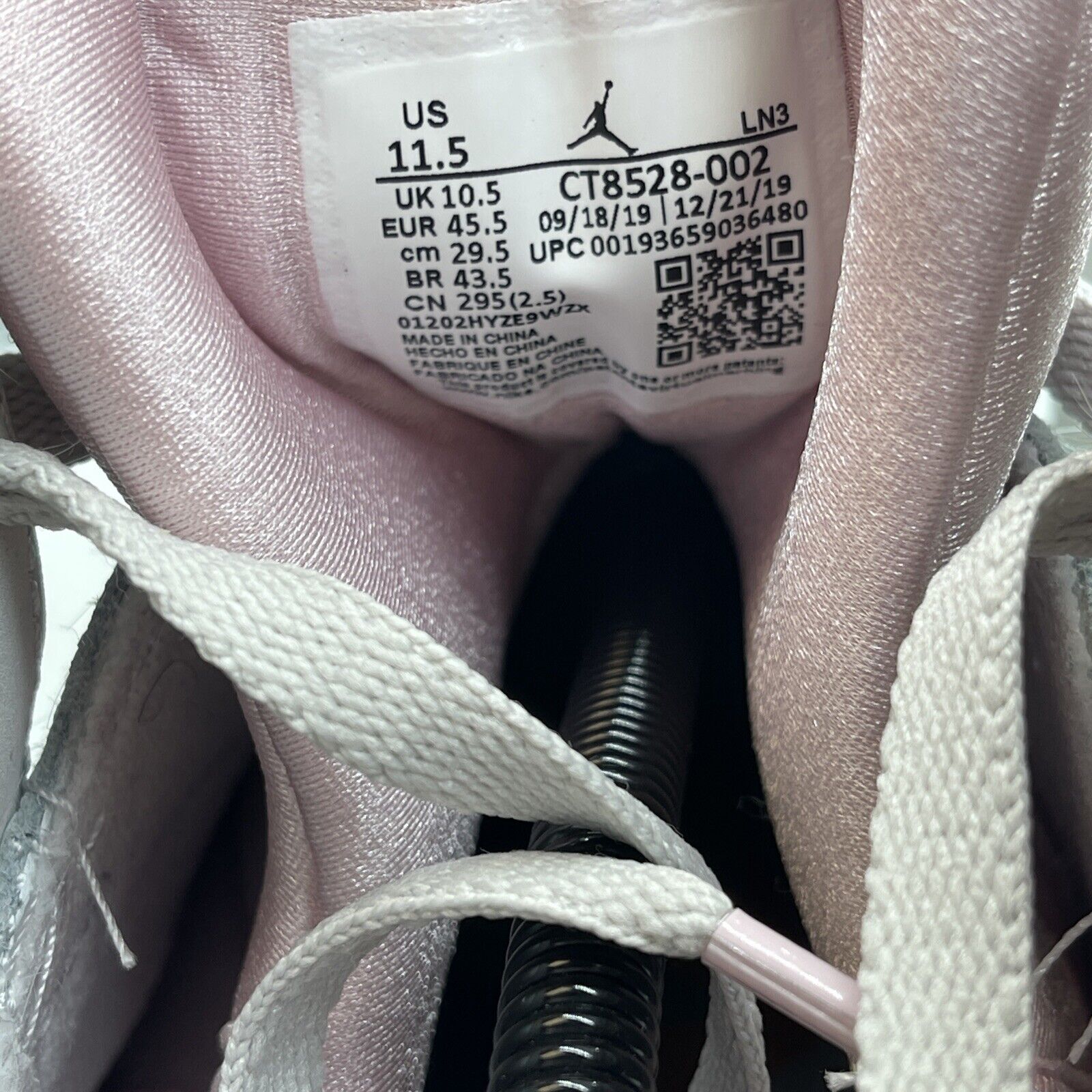 Size 11.5 - Air Jordan 7 Retro SE Hare 2.0 Grey Pink Suede Leather ( CT8528-002)