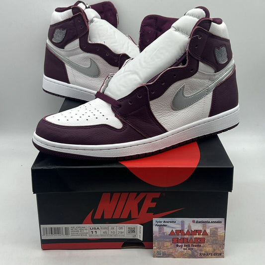 Size 11 - Jordan 1 Retro High OG Bordeaux Brand New Og All