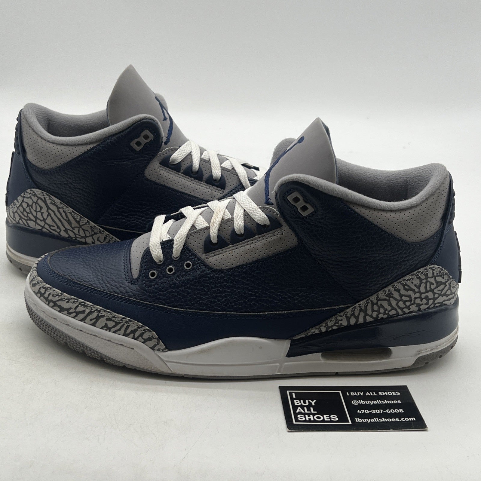 Size 13 - Air Jordan 3 Retro Georgetown (CT8532-401)